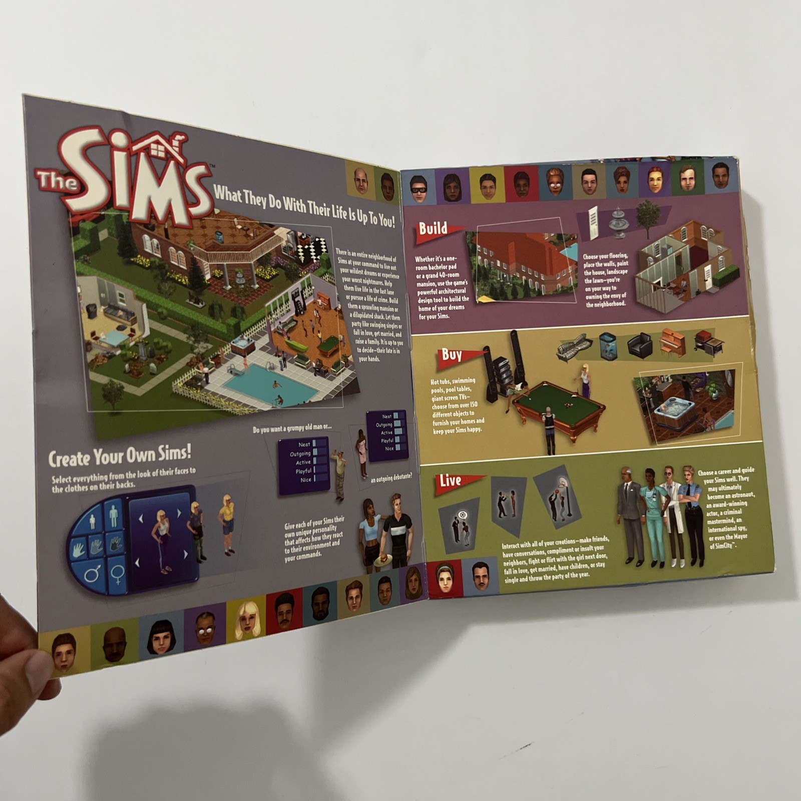 The Sims EA Big Box Original PC Computer Game 2000 Game Of The Year – New Sealed