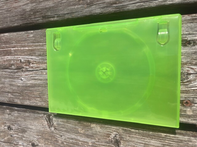 New OEM Replacement Game Cases for Microsoft Xbox 360, Green, O-XBOX360 (R55F)