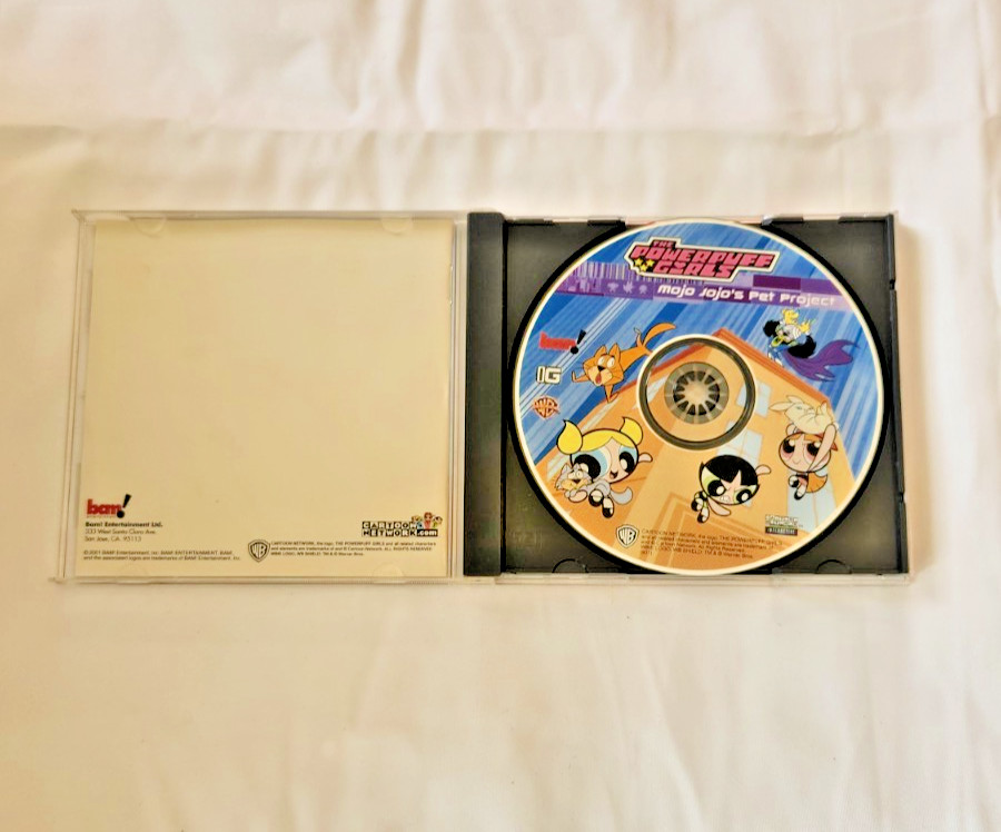 The Powerpuff Girls Mojo Jojo’s Pet Project PC CD-ROM