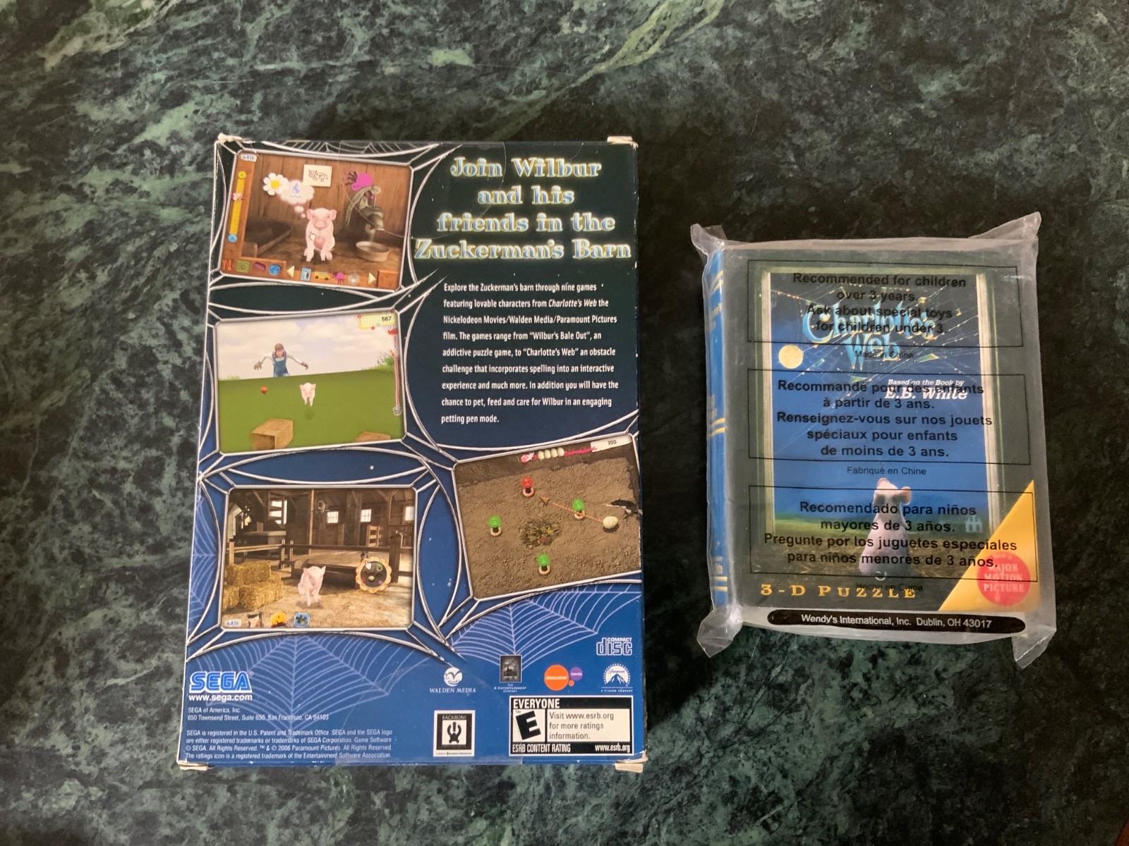Charlotte’s Web Wilbur & Friends (PC/CD-ROM) BRAND NEW Computer Windows + puzzle