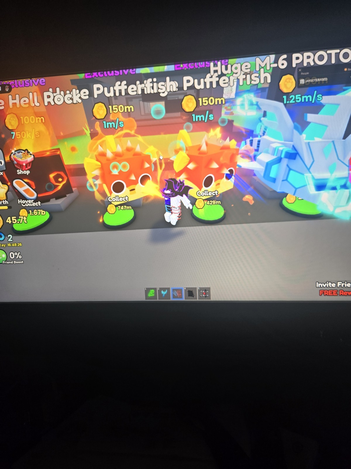 ✨Huge Pufferfish Steal A Pet!✨ps Make Sure To Tell Me Your Username