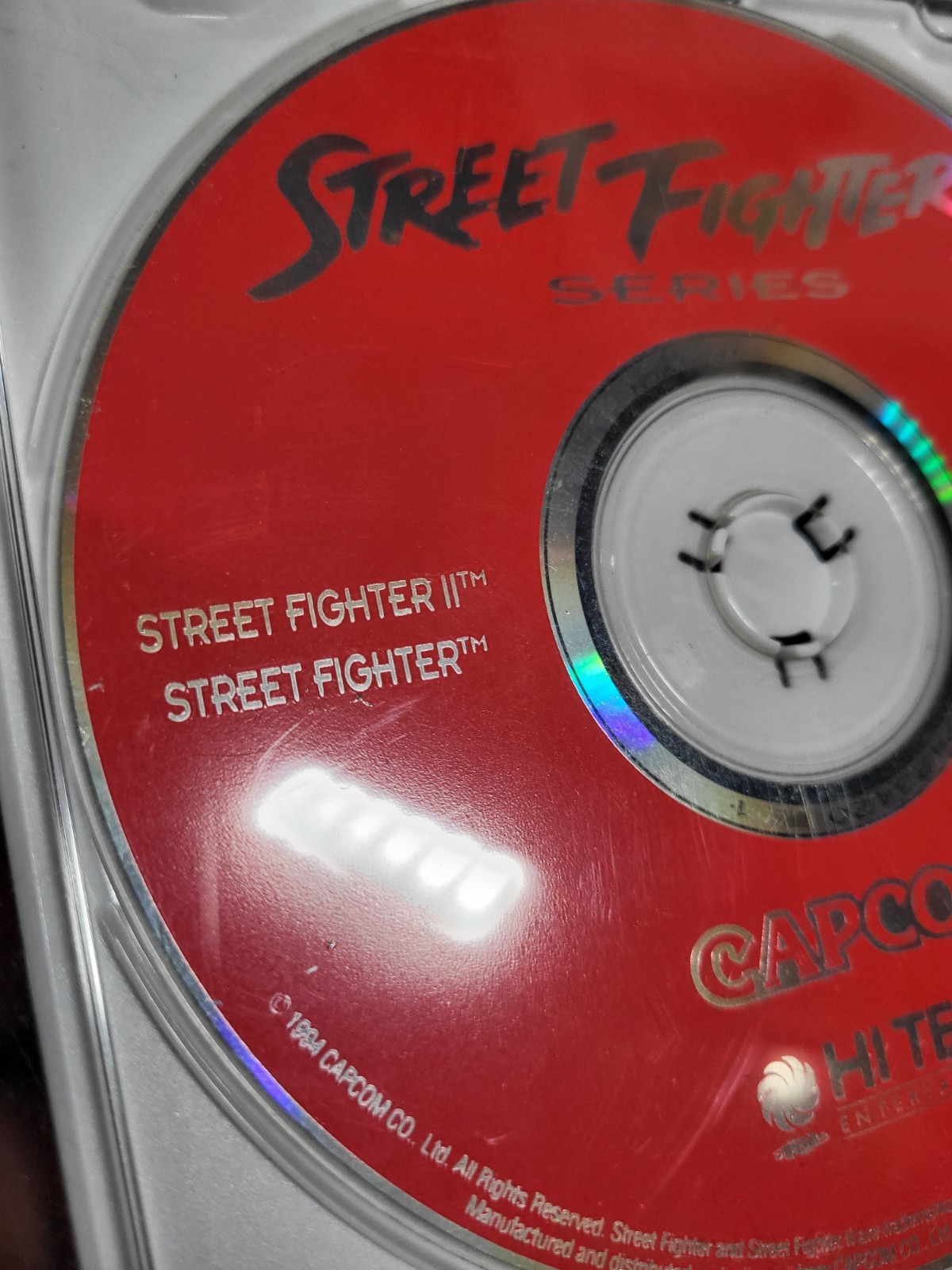 Street Fighter Series PC CD ROM Capcom Disc Only – W/ Megaman 1 & 3
