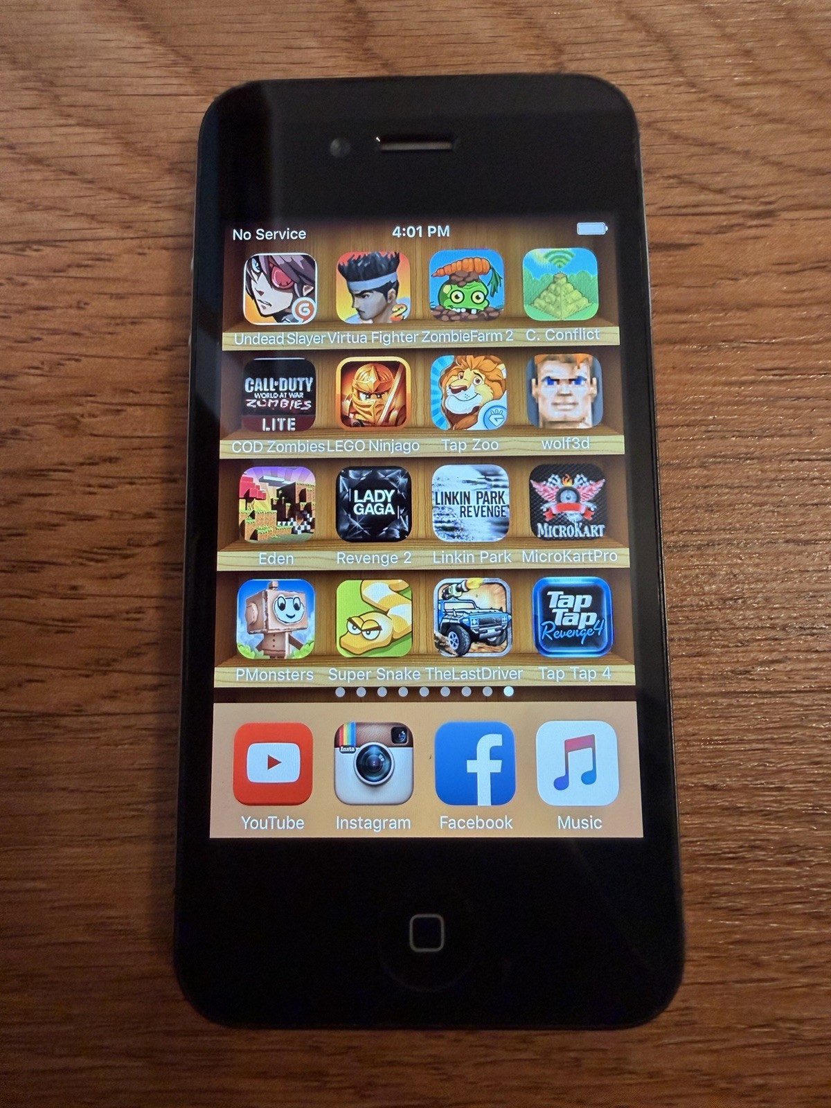 128 Games Iphone 4s 32gb Infinity Blade Final Fantasy Vii Bully Rare Retro Ios