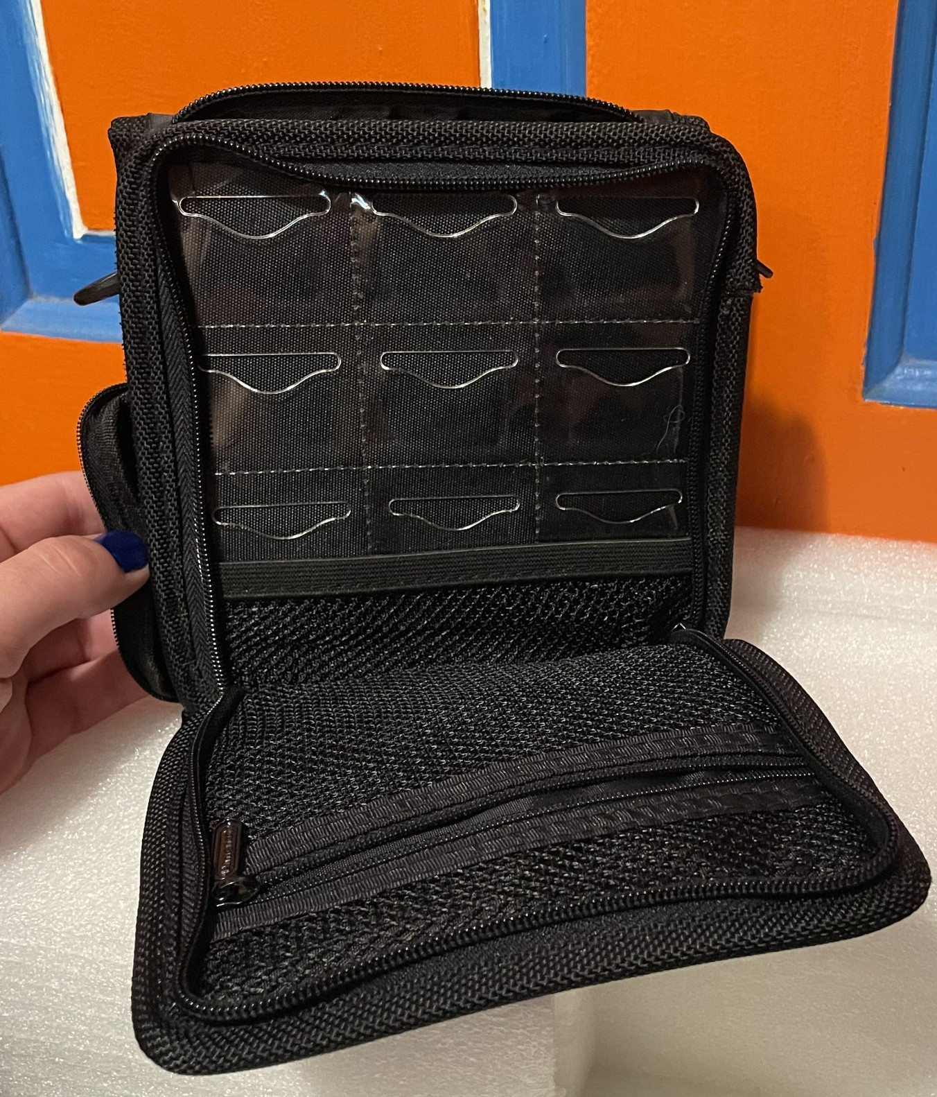 Official Original Bundle 2004 Nintendo DS Travel Bag/Carry Case Black & Pencil
