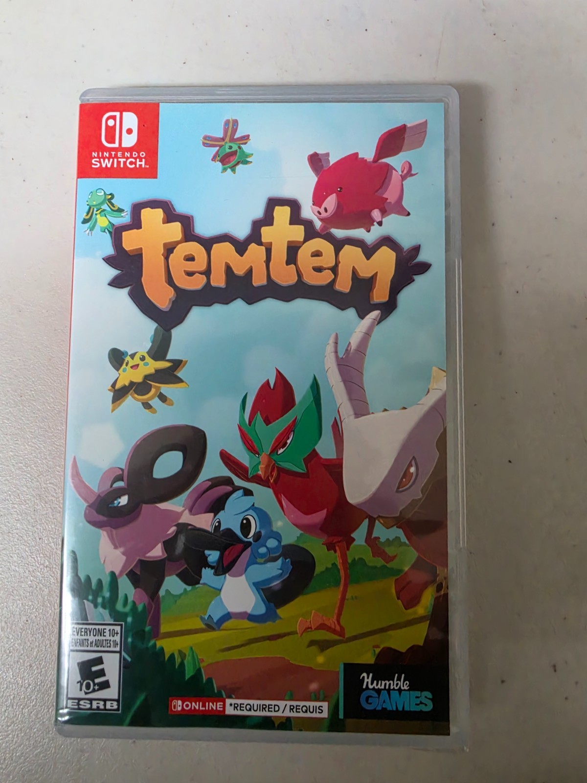 Temtem Nintendo Switch Game w/Case