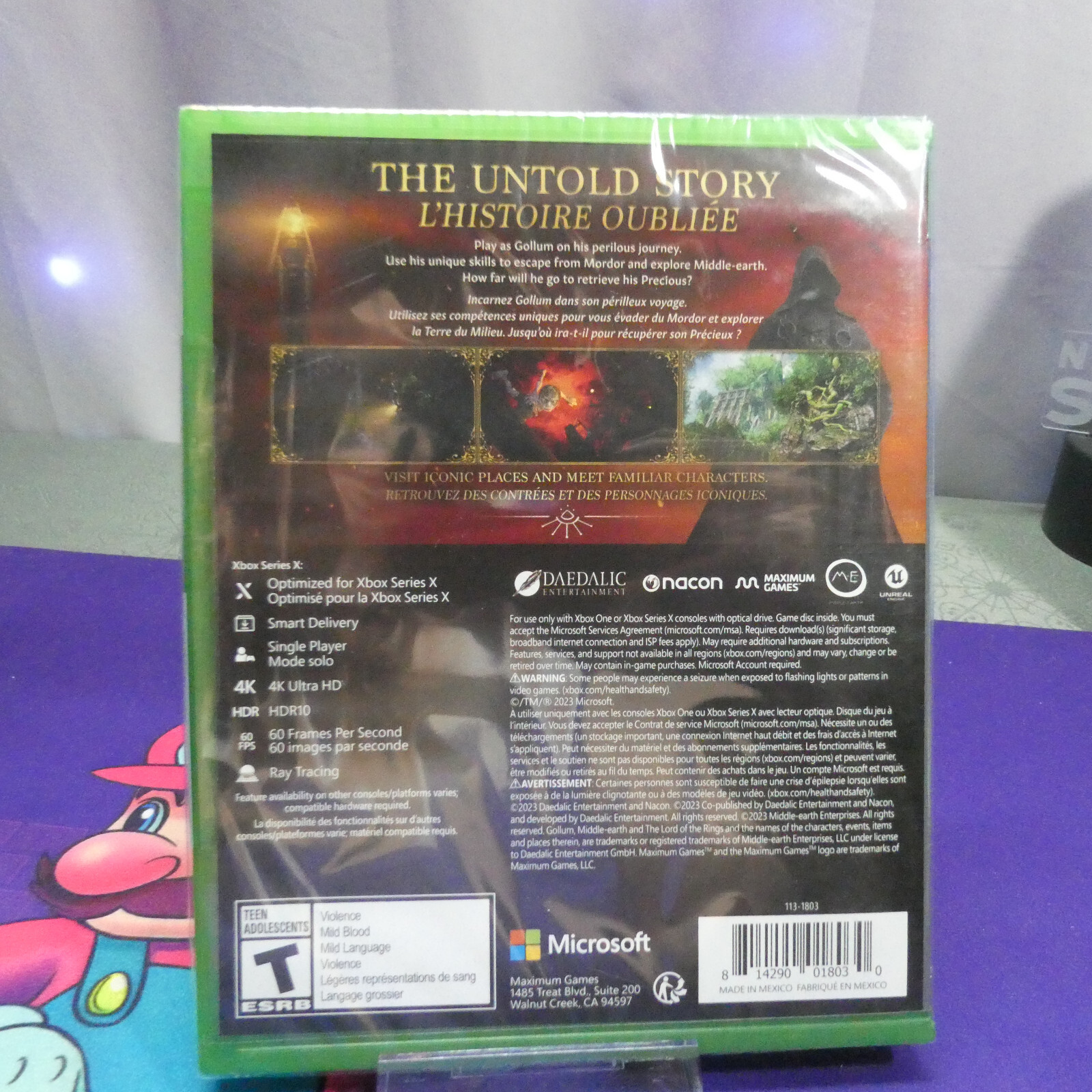 *NEW* The Lord of The Rings: Gollum – XBOX One / XBOX Series X