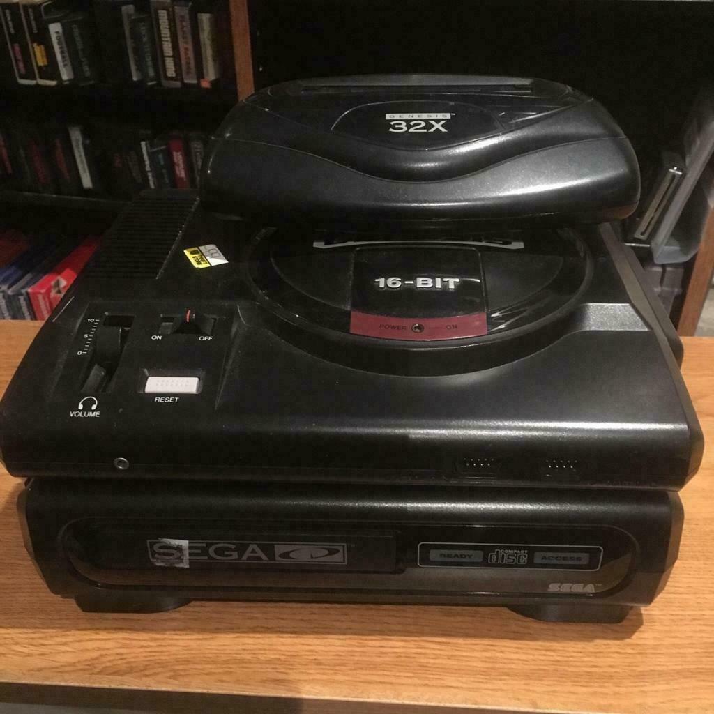 Trio genesis 32x Sega cd power supply All in one 3 in 1