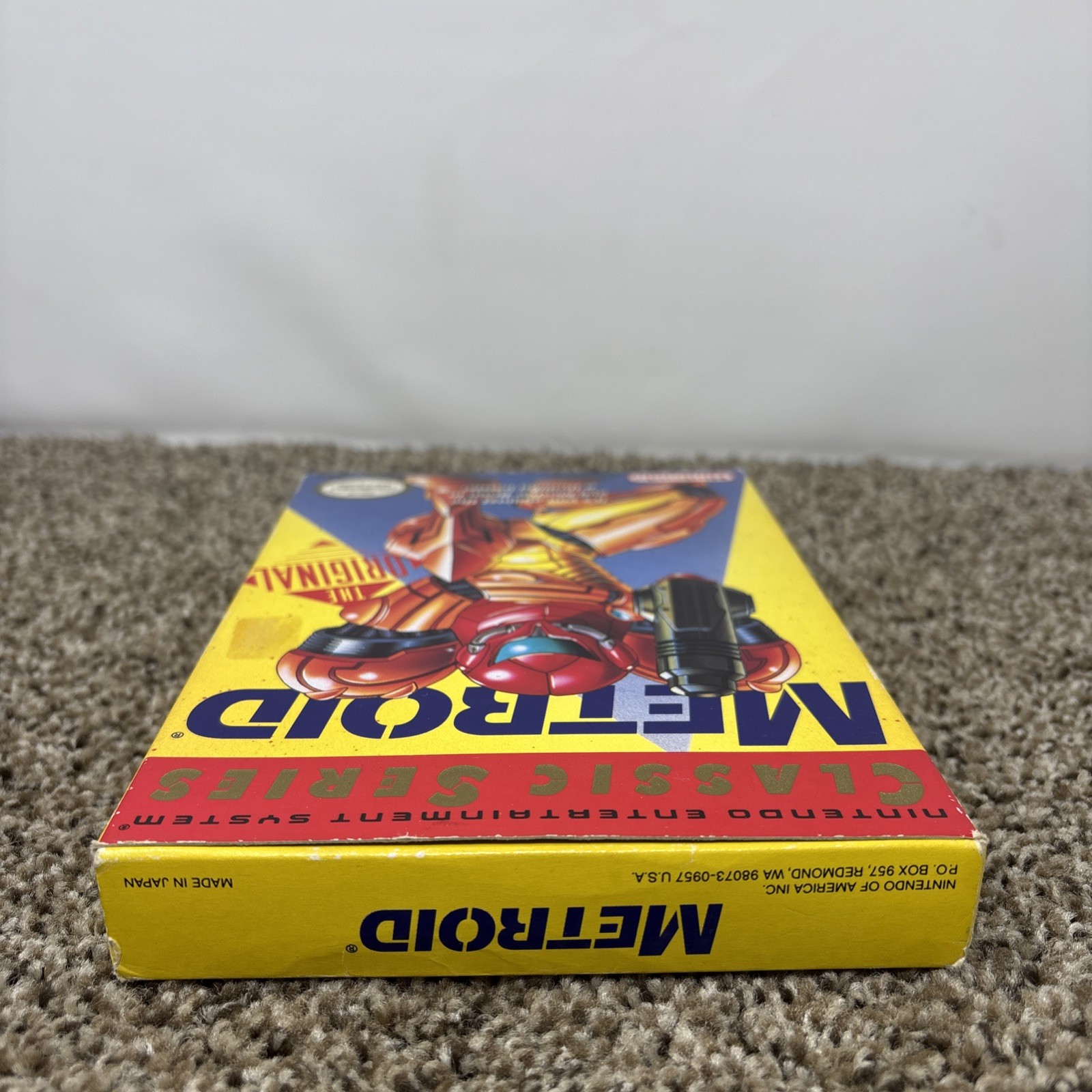 Metroid Classic Series Nintendo NES CIB Complete Box Manual NES-MT-USA-1 Japan