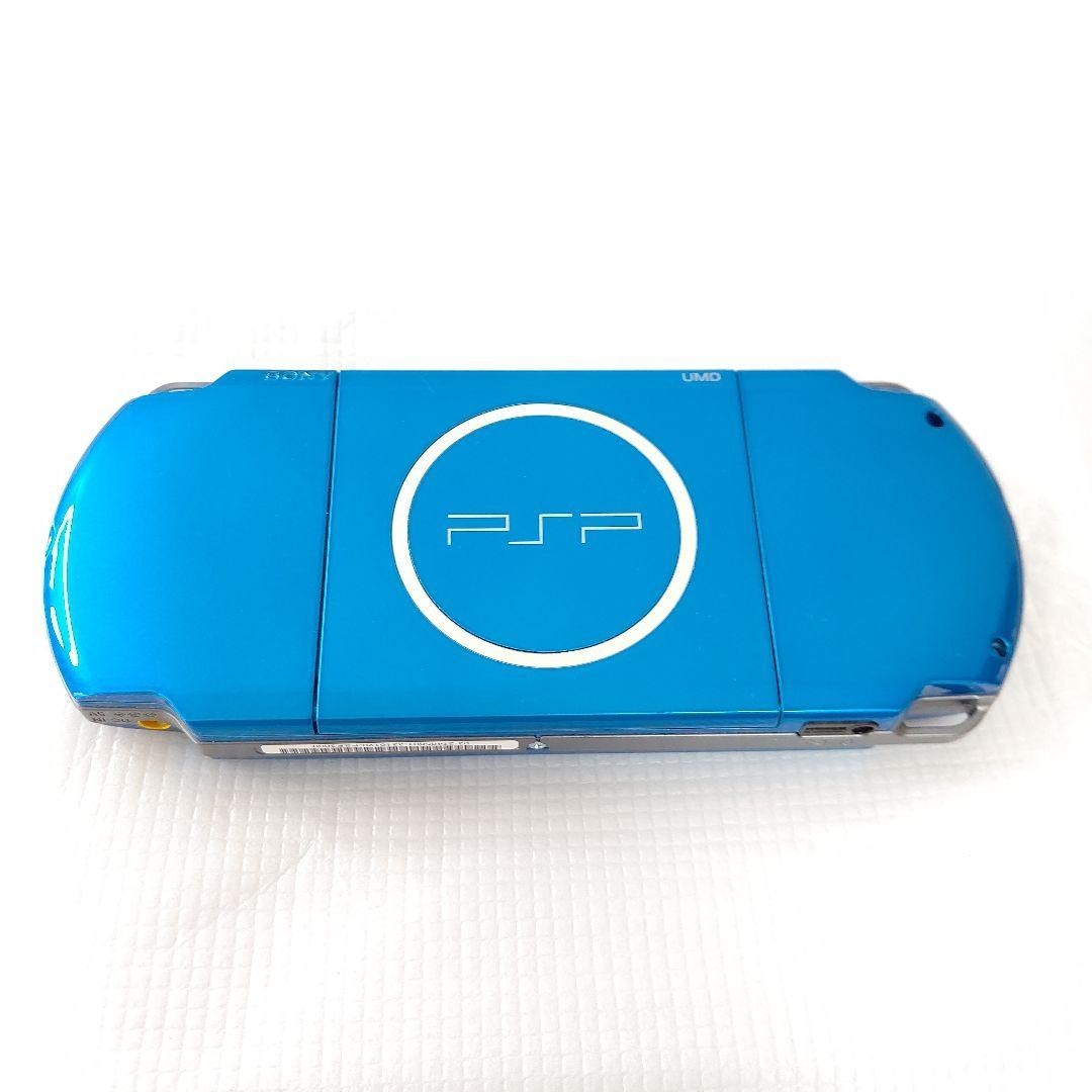 Excellent Sony PSP-3000 Vibrant Blue Console CIB BOXED Region Free Fully Tested