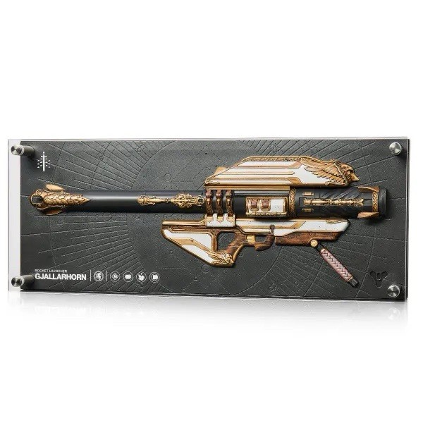 Destiny Exotic Armory Collection Gjallarhorn Replica Weapon | Bungie | Display