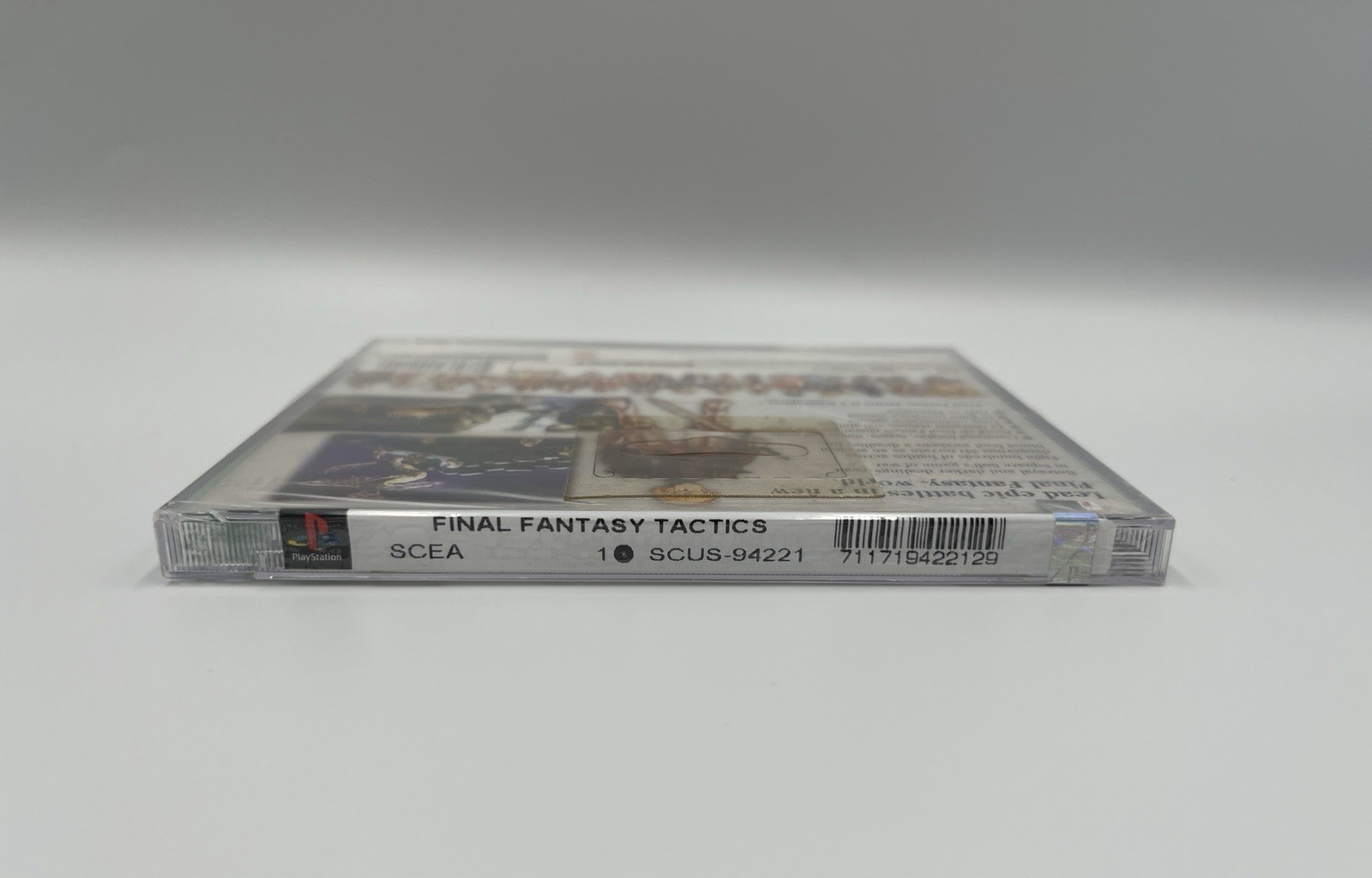 PS1 Game Final Fantasy Tactics Greatest Hits Factory Sealed NEW 2001 SCEA USA!