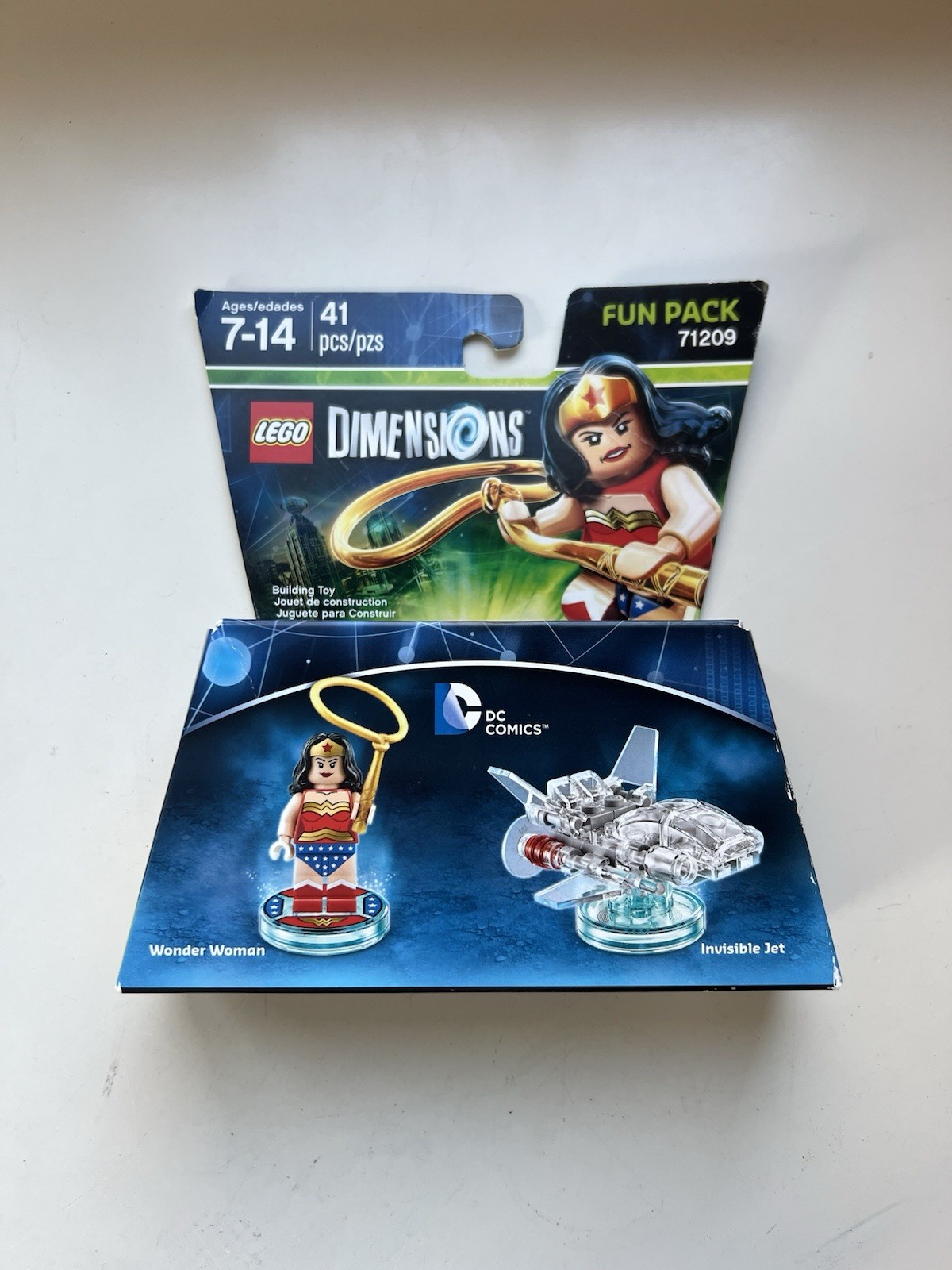 LEGO Dimensions Wonder Woman Fun Pack 71209 Invisible Jet DC Comics