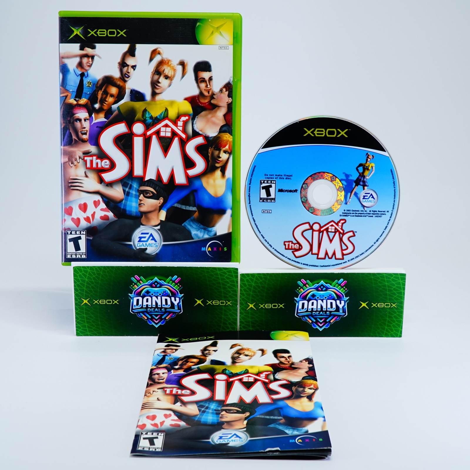 The Sims CIB W/ Manual – Xbox