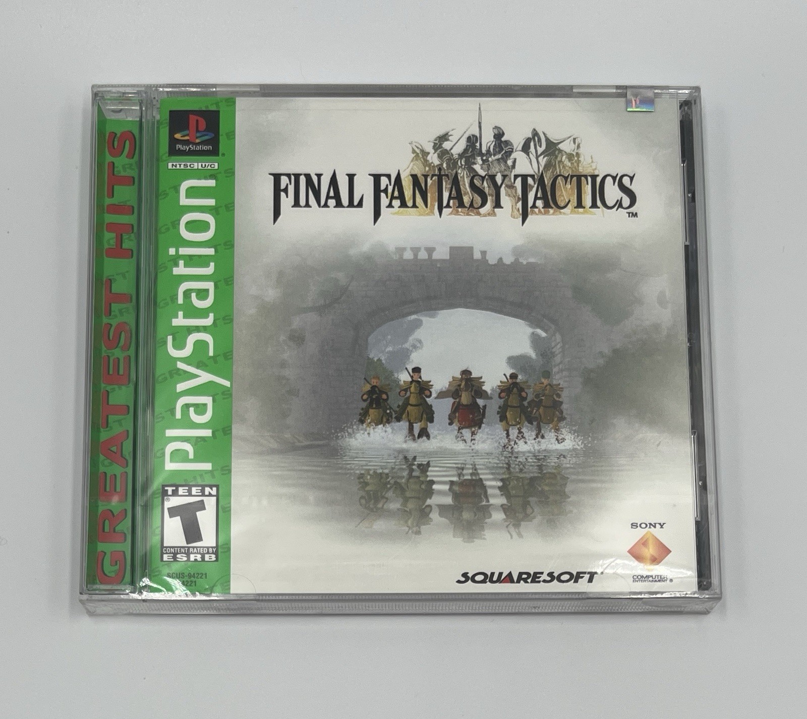 PS1 Game Final Fantasy Tactics Greatest Hits Factory Sealed NEW 2001 SCEA USA!
