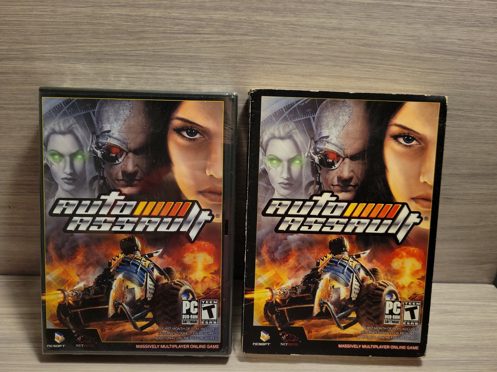 Auto Assault Massively Multiplayer Online Game (PC) NCsoft *Brand New*