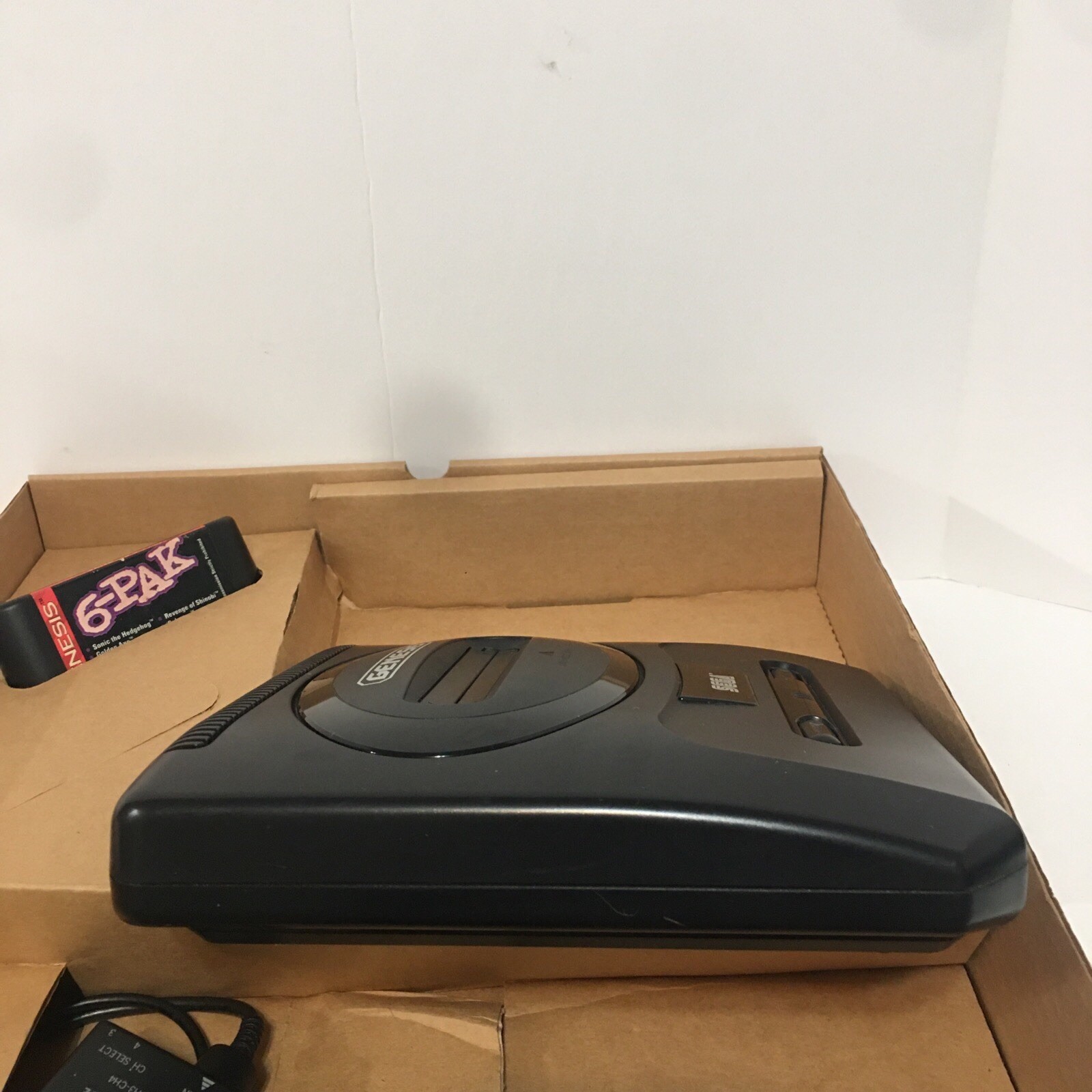 Sega Genesis Model 2 Console Complete in Box 6 Pak System CIB