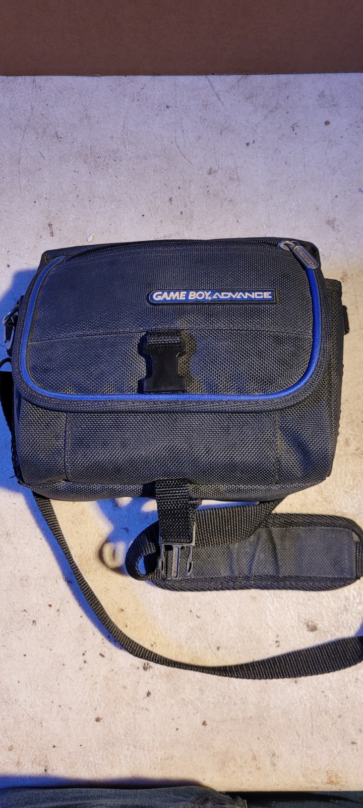 Nintendo Game Boy Advance Travel Carry Case Organizer Belt Fanny Pack D Ring