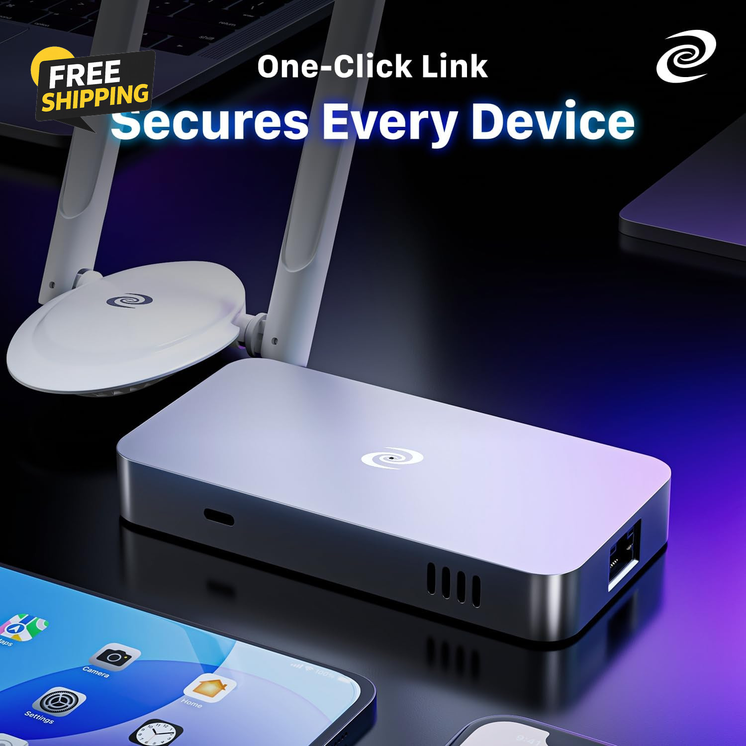 Connect Mini DPN Router, 1Gbps ARM64 Quad Core Hardware Gateway