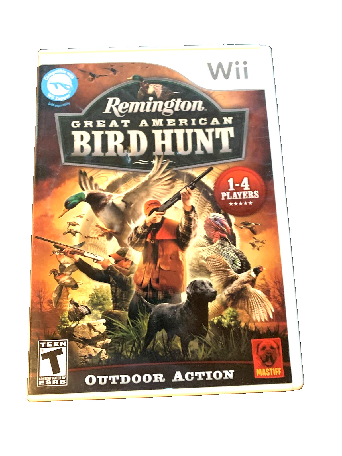 Remington Great American Bird Hunt Nintendo Wii 2009 Game CIB Complete In Box