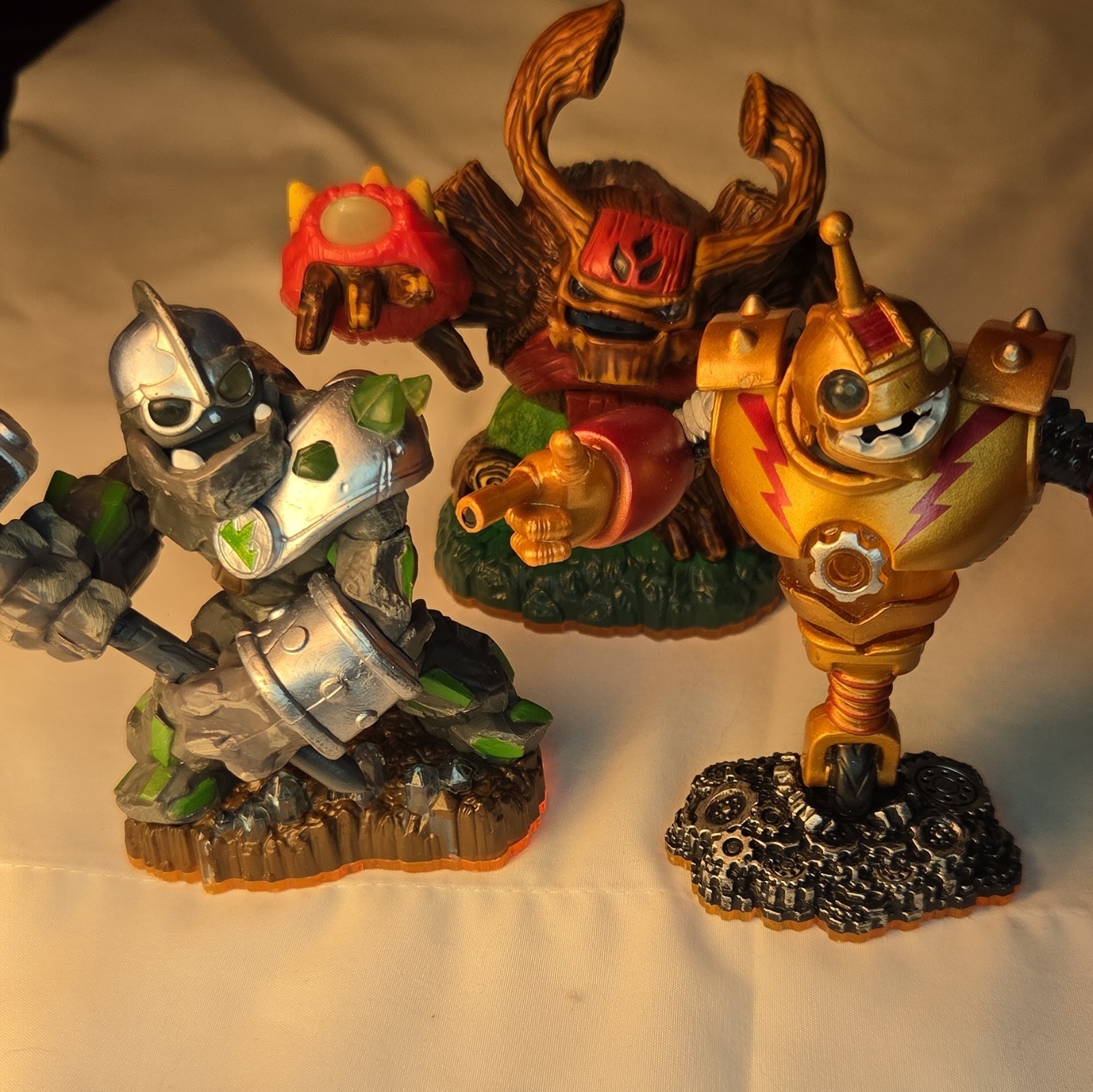 Activision Skylanders Spyro’s Adventure Figure Lot (3) Boomer/Stump/Crusher
