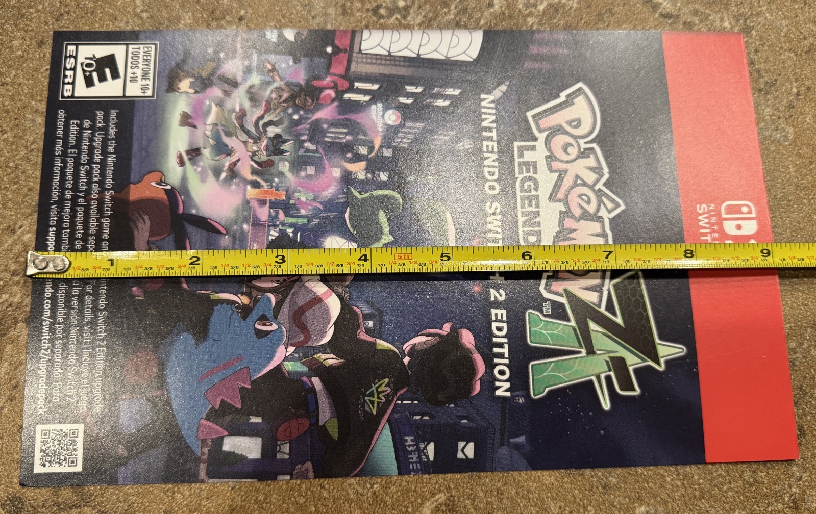 Pokémon Legends: Z-A Gamestop Mini Promo Poster 5.5″ x 9″