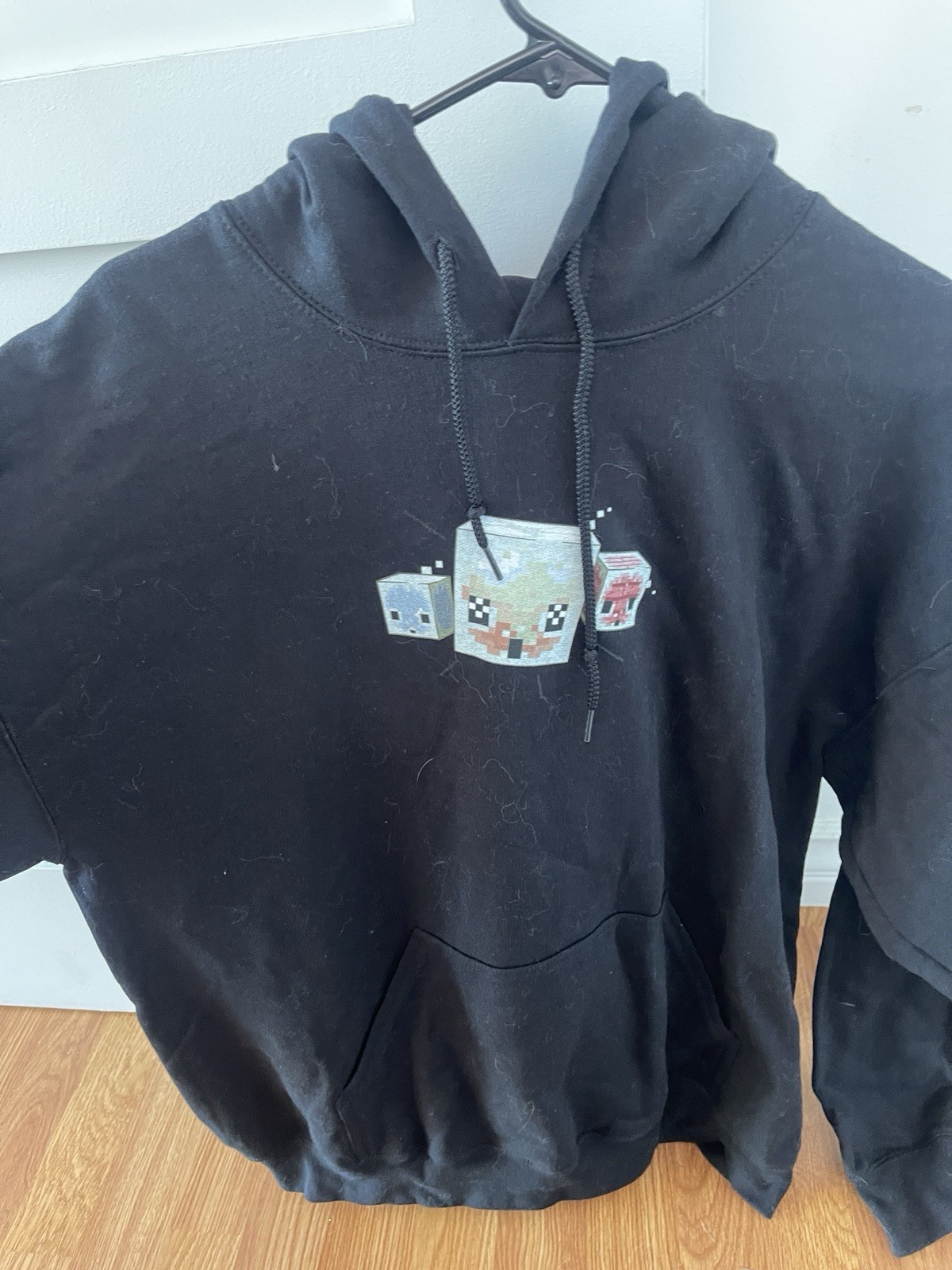 Minecraft TwitchCon Europe/Rotterdam hoodie sulfur cube – exclusive merch Large