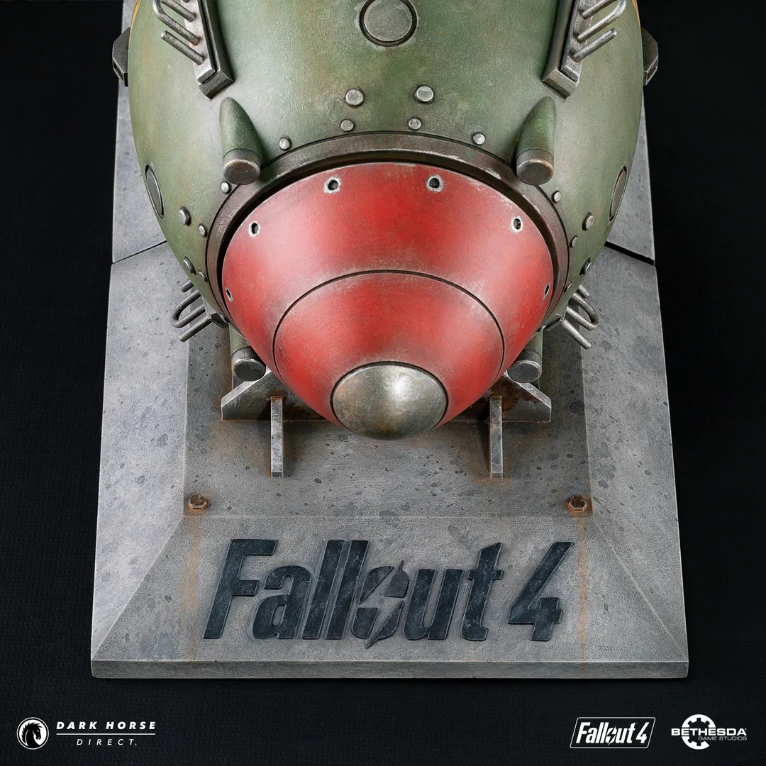 Fallout 4 Liberty Prime Nuke Bomb Bookends Limited Edition X/1000