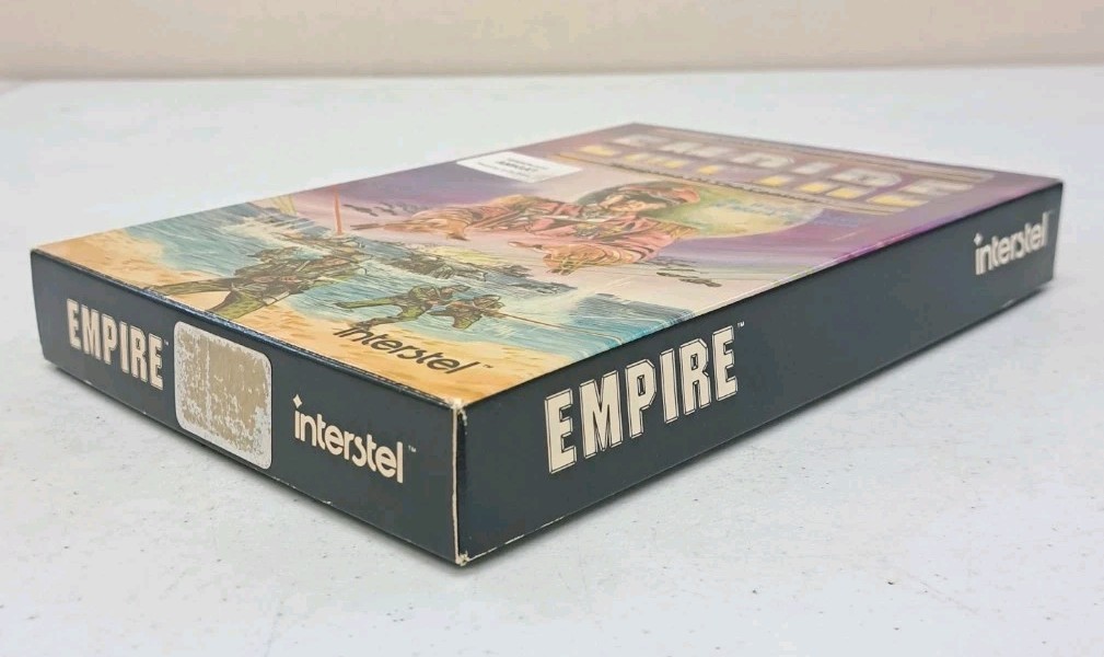 NO DISK! 1987 Vintage Game For Amiga-Empire-Interstel-Manual & Box