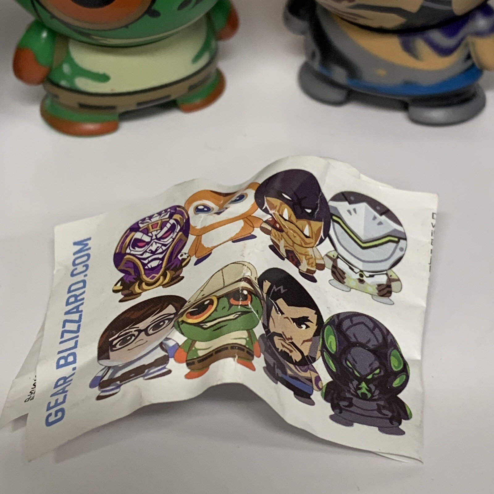 Blizzcon Exclusive Capsule Toy Tomy Overwatch Lot Blizzard Hanzo Complete Set