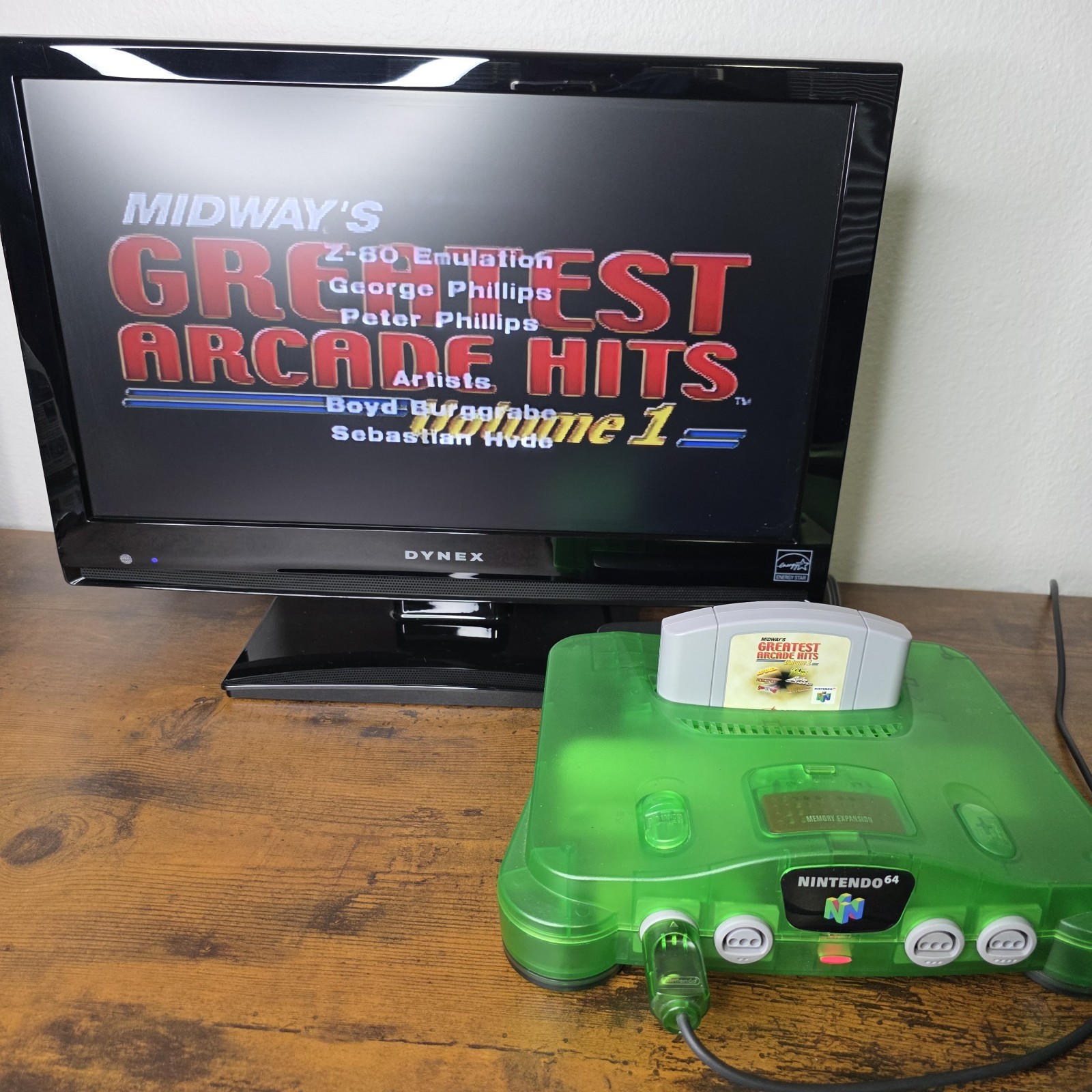 Midway’s Greatest Arcade Hits: Vol. 1 (Nintendo 64, 2000) cart only – authentic