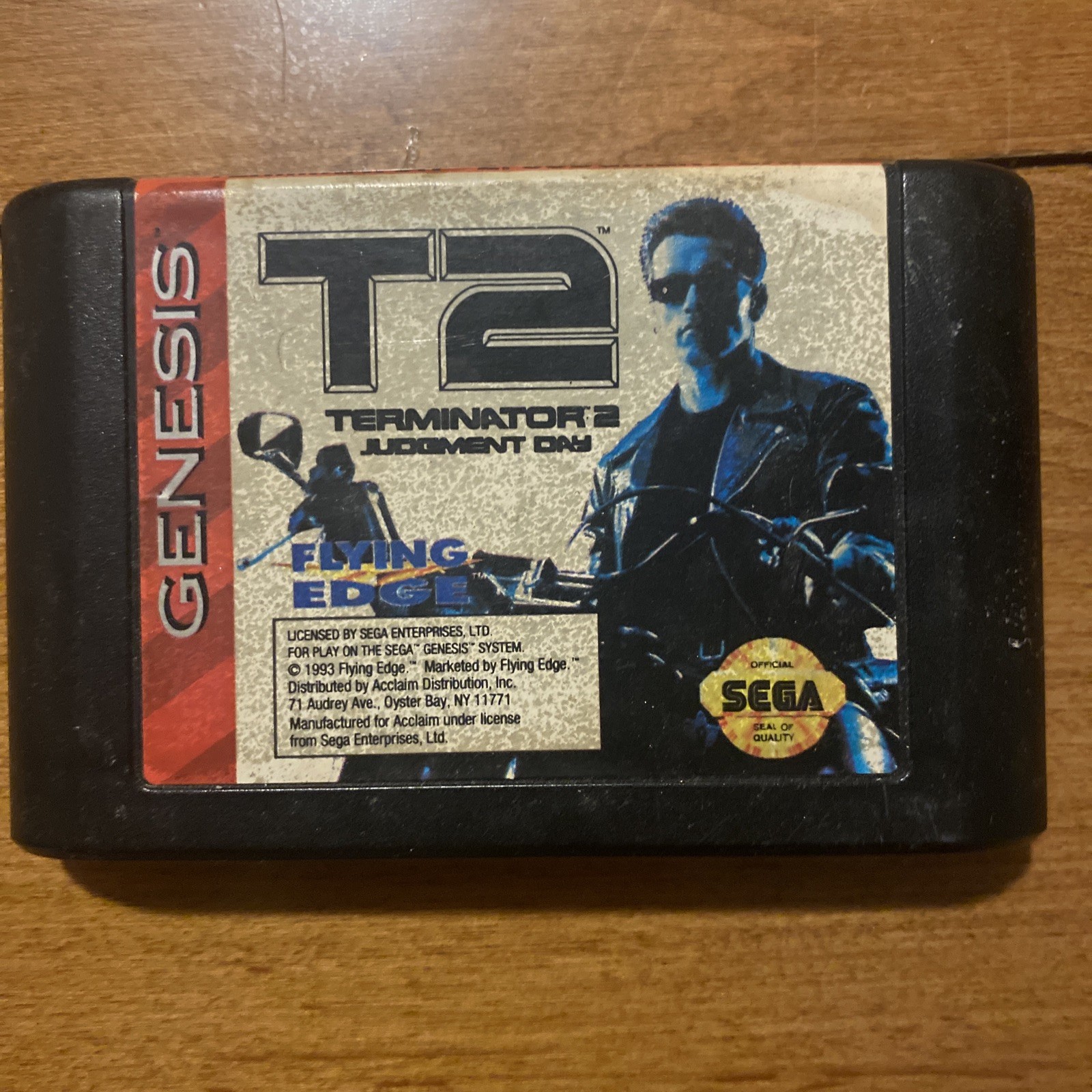 Terminator 2 Judgement Day SEGA Genesis Cartridge Only