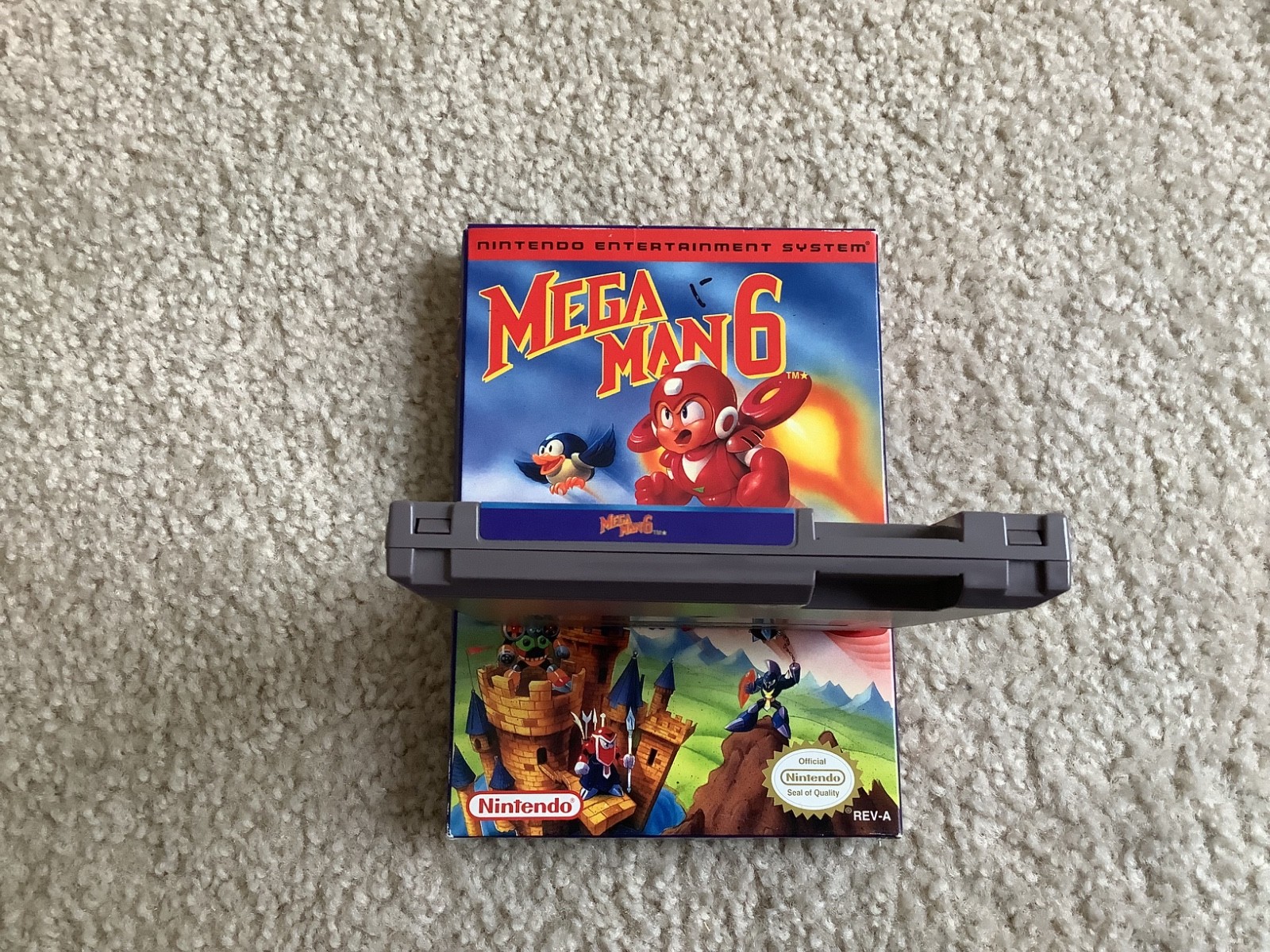Mega Man 6 ( NES Capcom 1994) CIB Very Good Working Condition