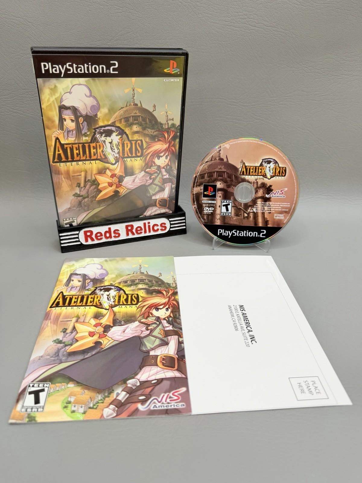 Atelier Iris: Eternal Mana (Sony PlayStation 2, 2005) Complete CIB – Near Mint