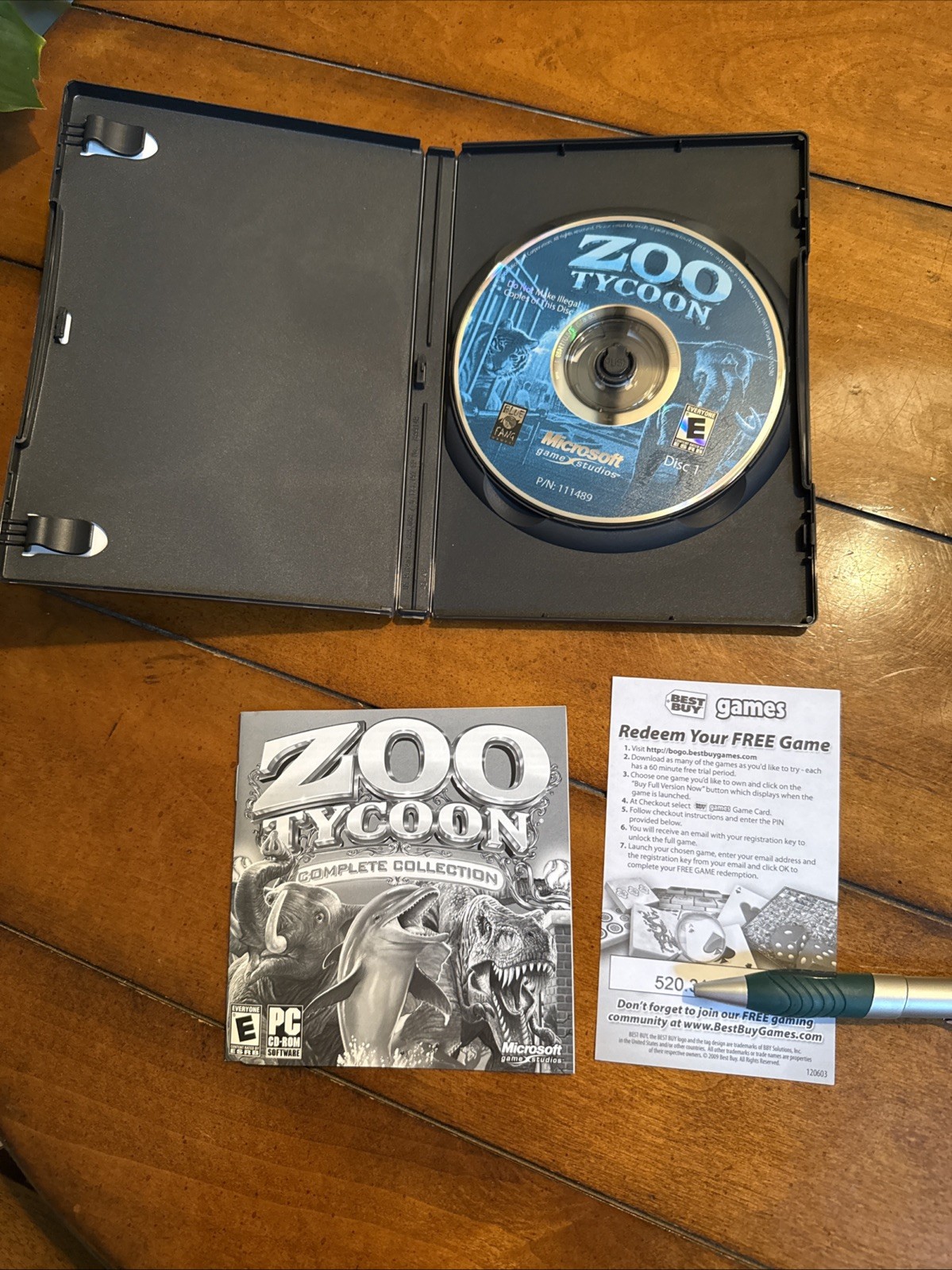 ZOO TYCOON Complete Collection (2 Discs) + Manual