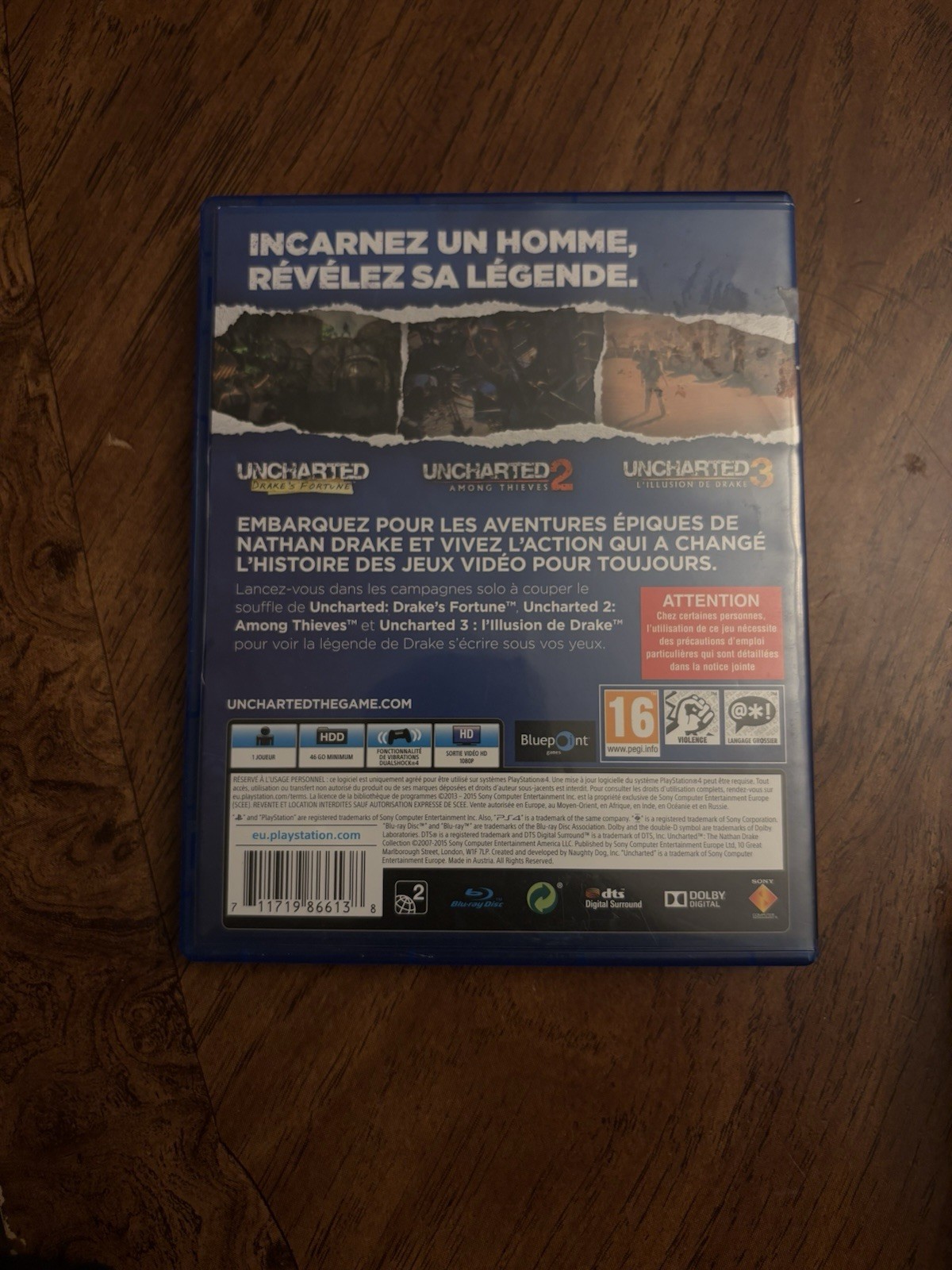 Uncharted : The Nathan Drake Collection – Playstation 4 PS4 – PAL US Seller