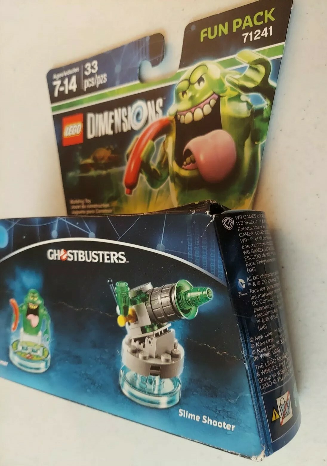 NEW Lego SLIMER Ghostbusters Dimensions Fun Pack 71241 ghost minifig minifigure
