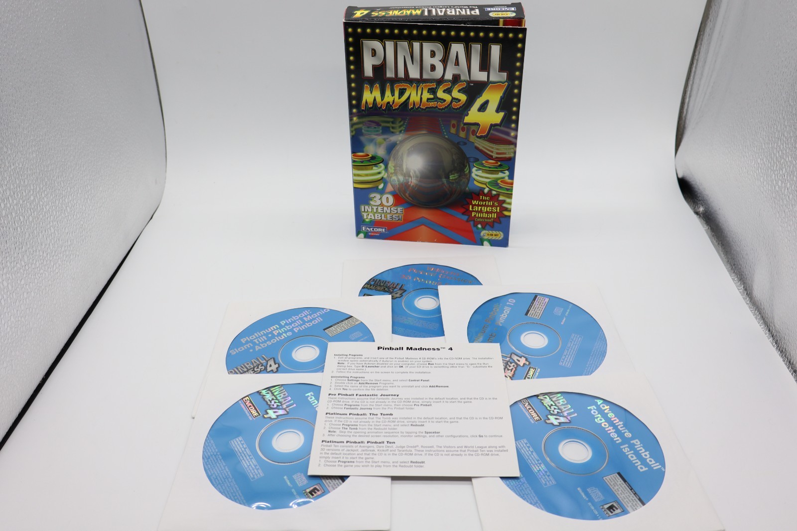 Pinball Madness 4 PC Forgotten Island The Tomb Slam Tilt Fantastic Journey More!