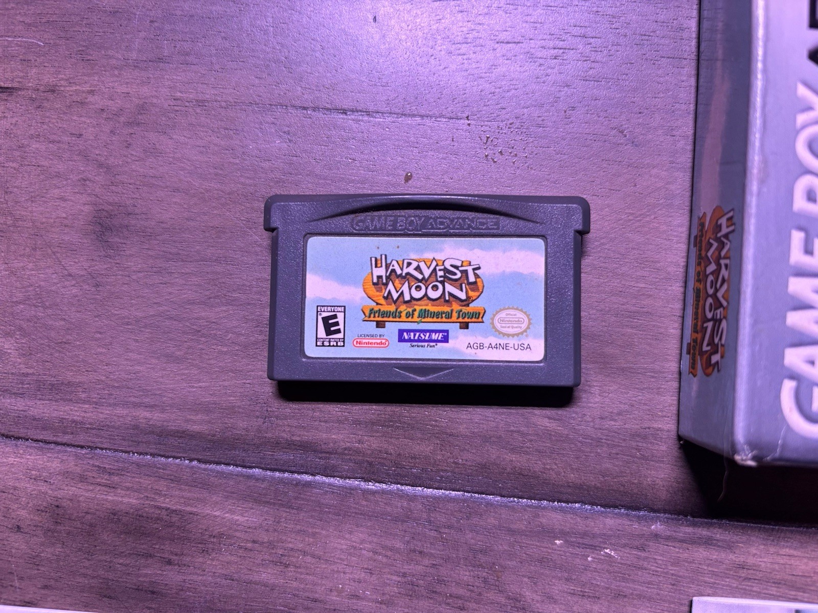 Harvest Moon: Friends of Mineral Town Complete Box Manual Reg Ca…