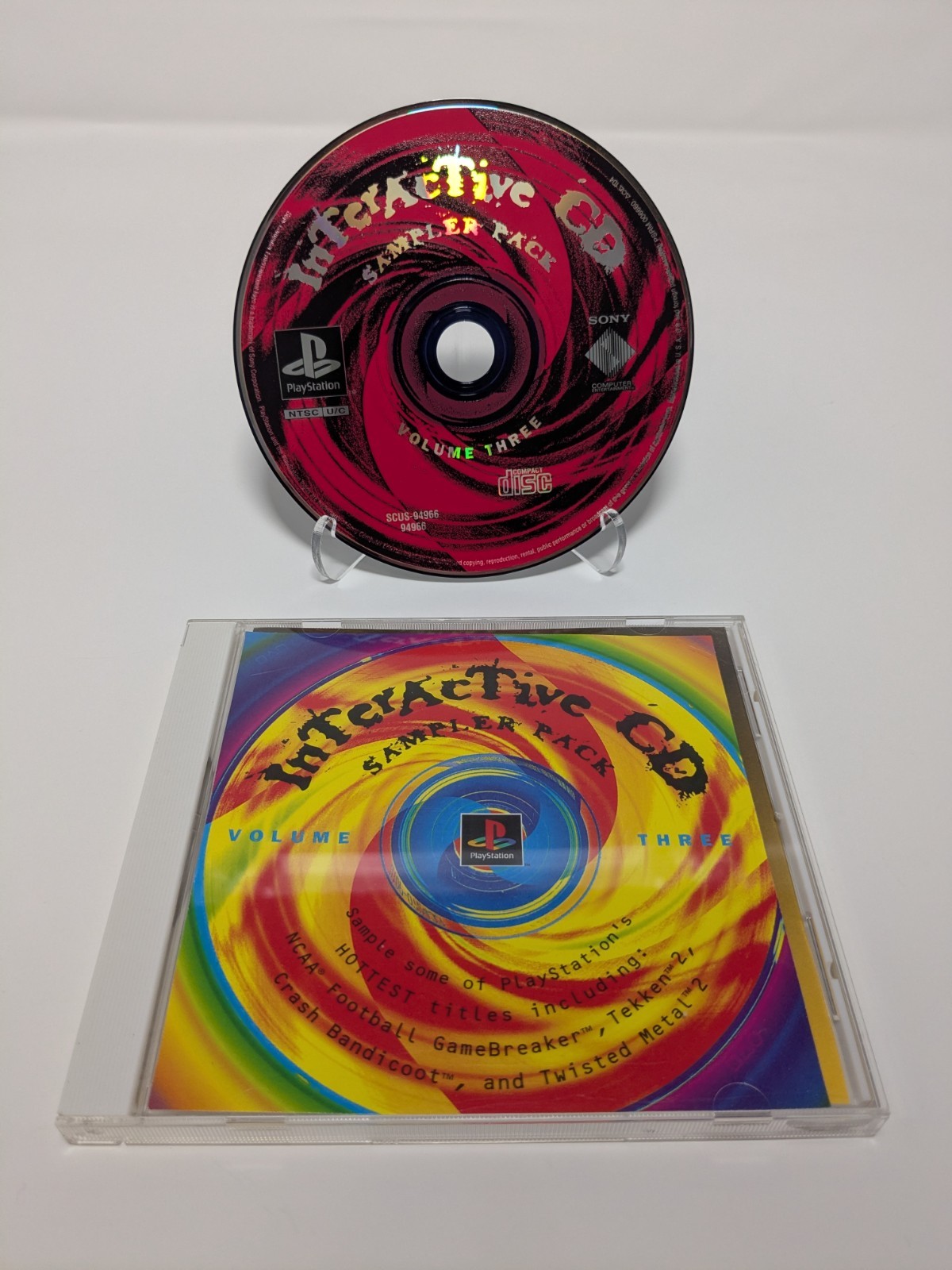 PlayStation Interactive Sampler Vol. 3 (Sony PlayStation 1) PS1 PSX