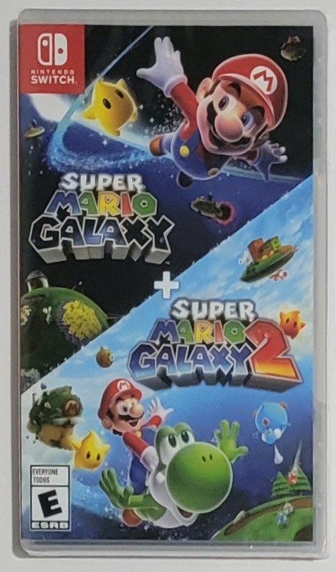 Super Mario Galaxy + Super Mario Galaxy 2 Nintendo Switch Video Game NEW SEALED