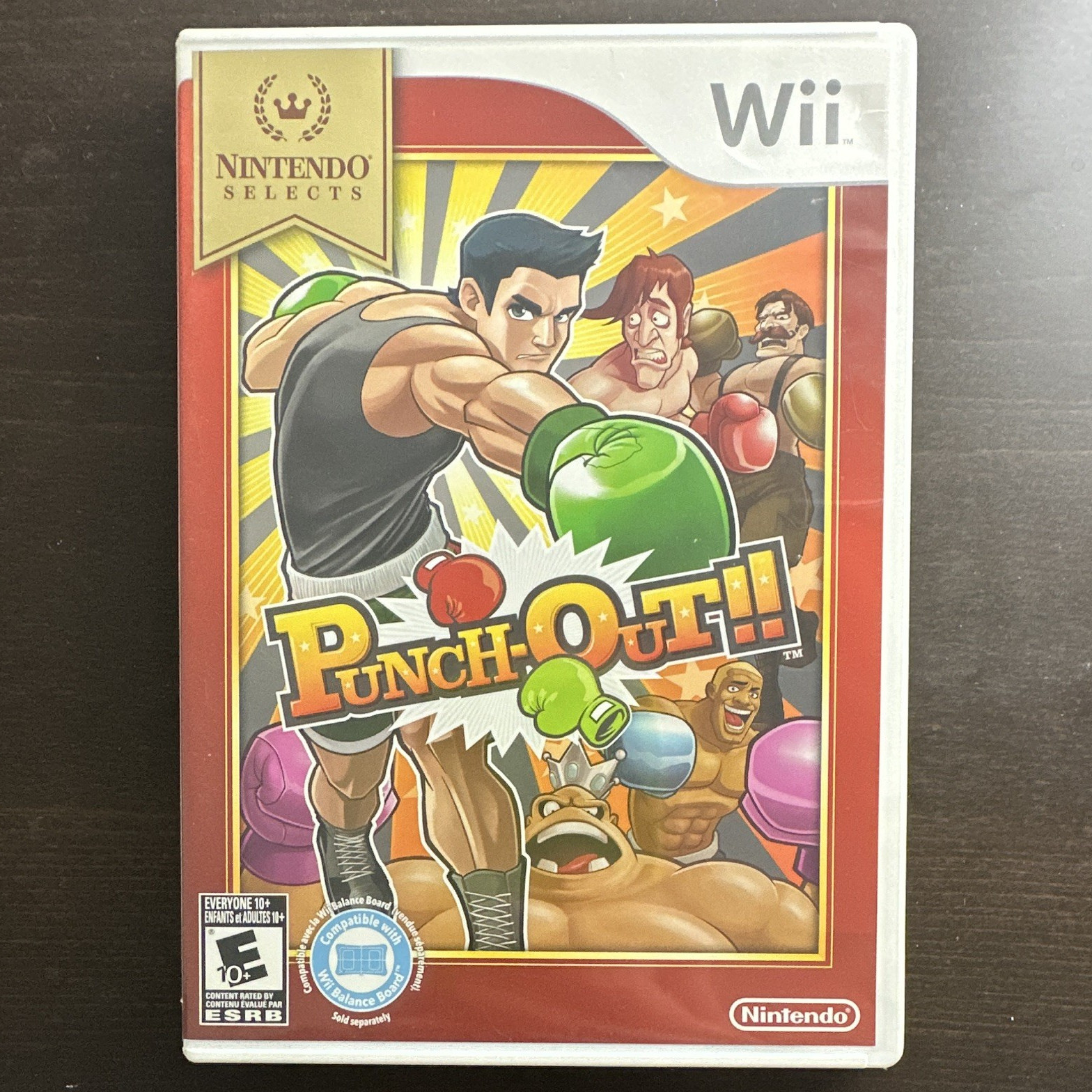 Punch-Out!! Nintendo Selects Wii CIB Manual Included