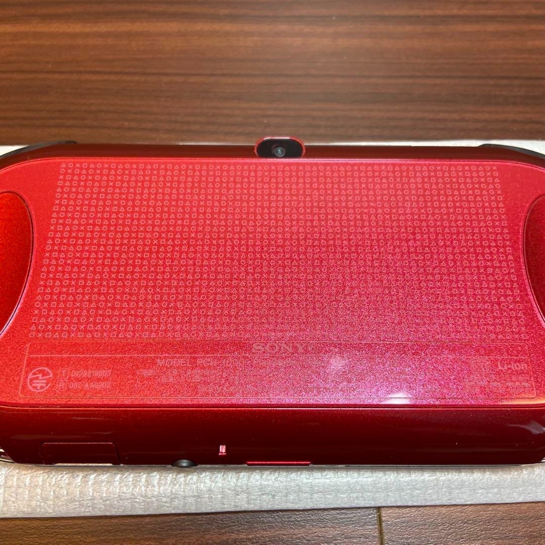 PSVita 1000 Cosmic Red Console 3686 From Japan
