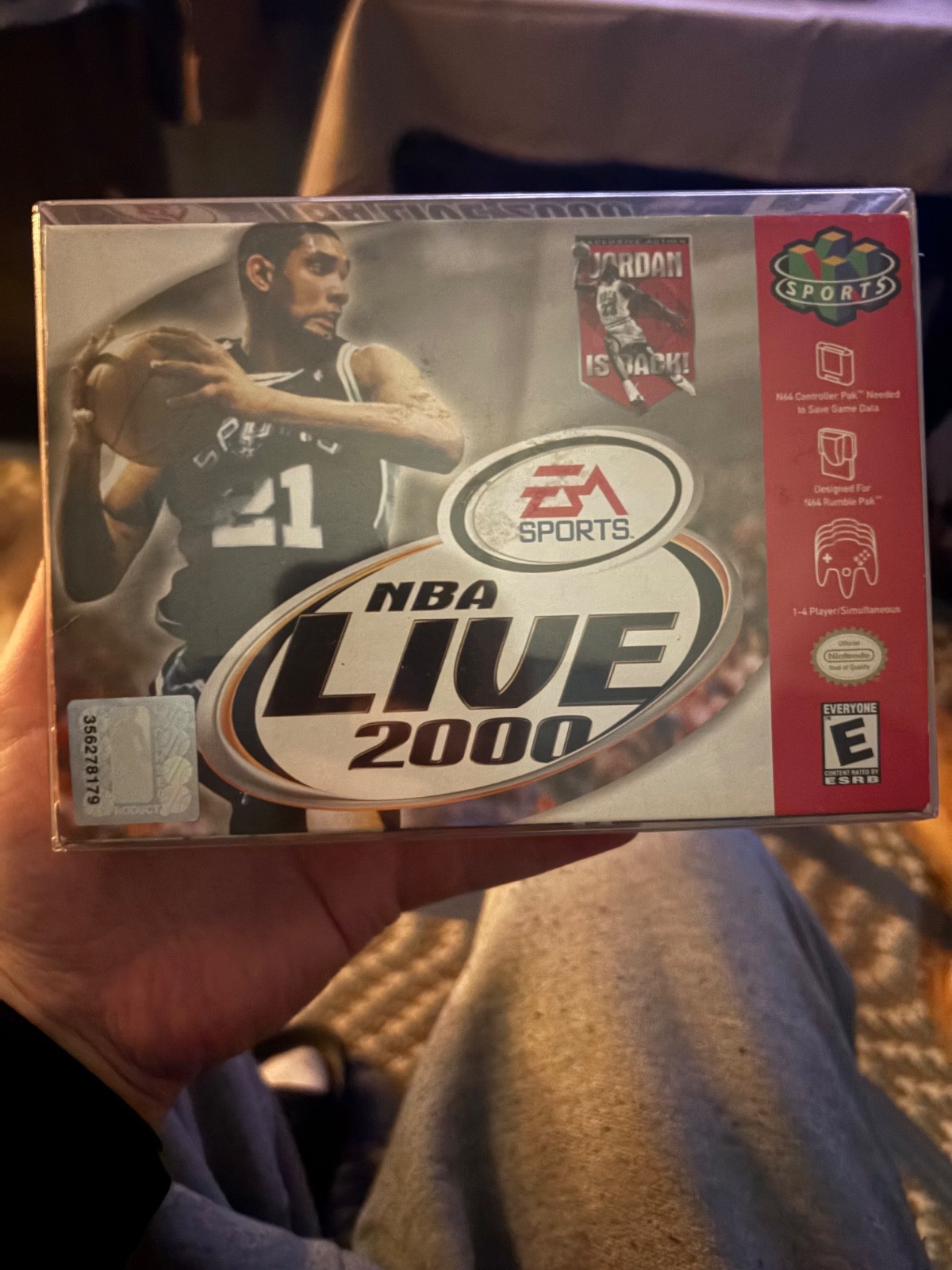Nba Live 2000 – Nintendo 64 (N64) CIB W/ Protector