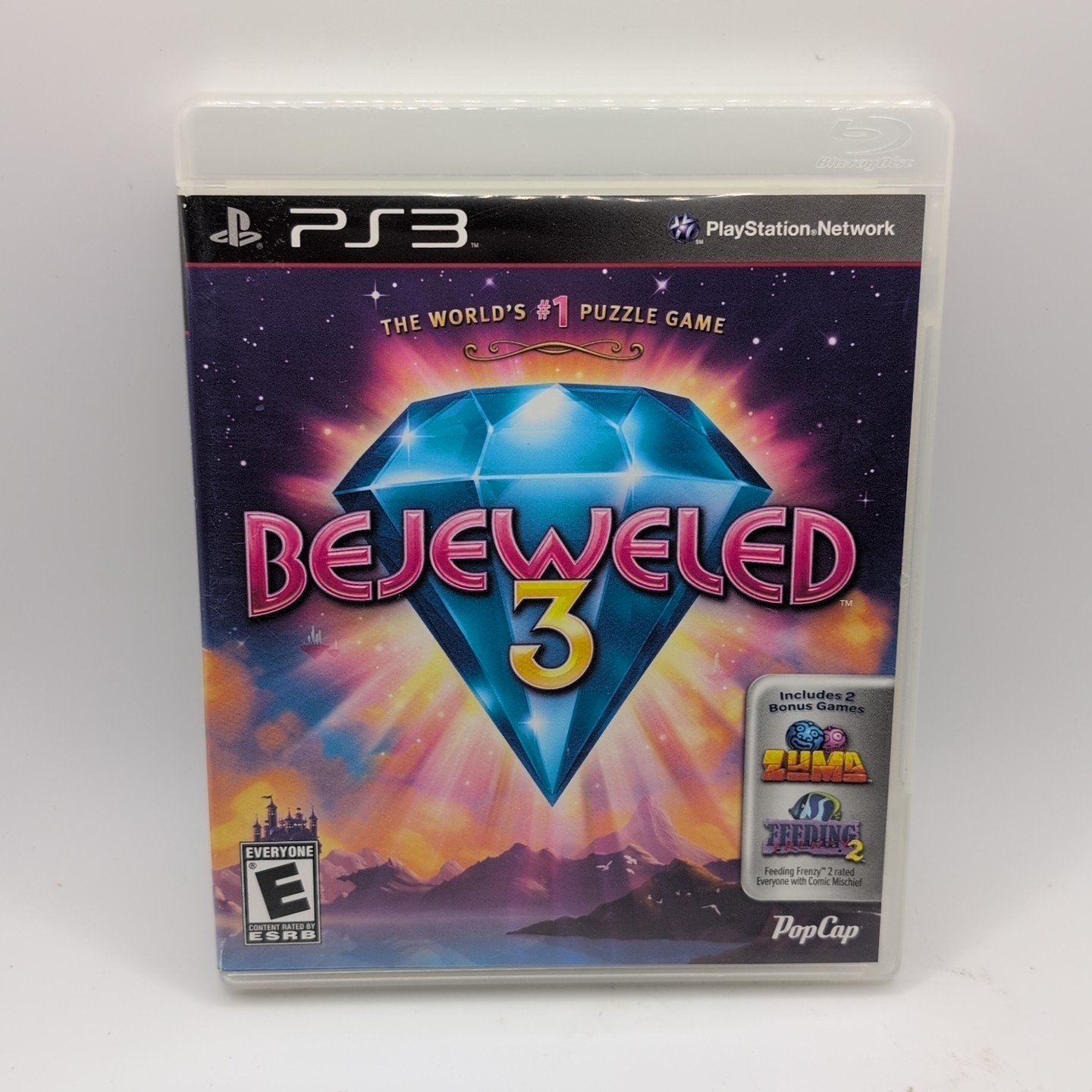 Bejeweled 3 (PlayStation 3 PS3) – TESTED AND WORKING, No Manual