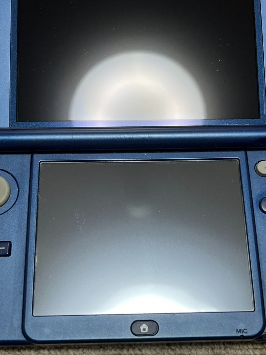 New 3DS LL XL Metalic blue Japan Nintendo Console region Japanese B989