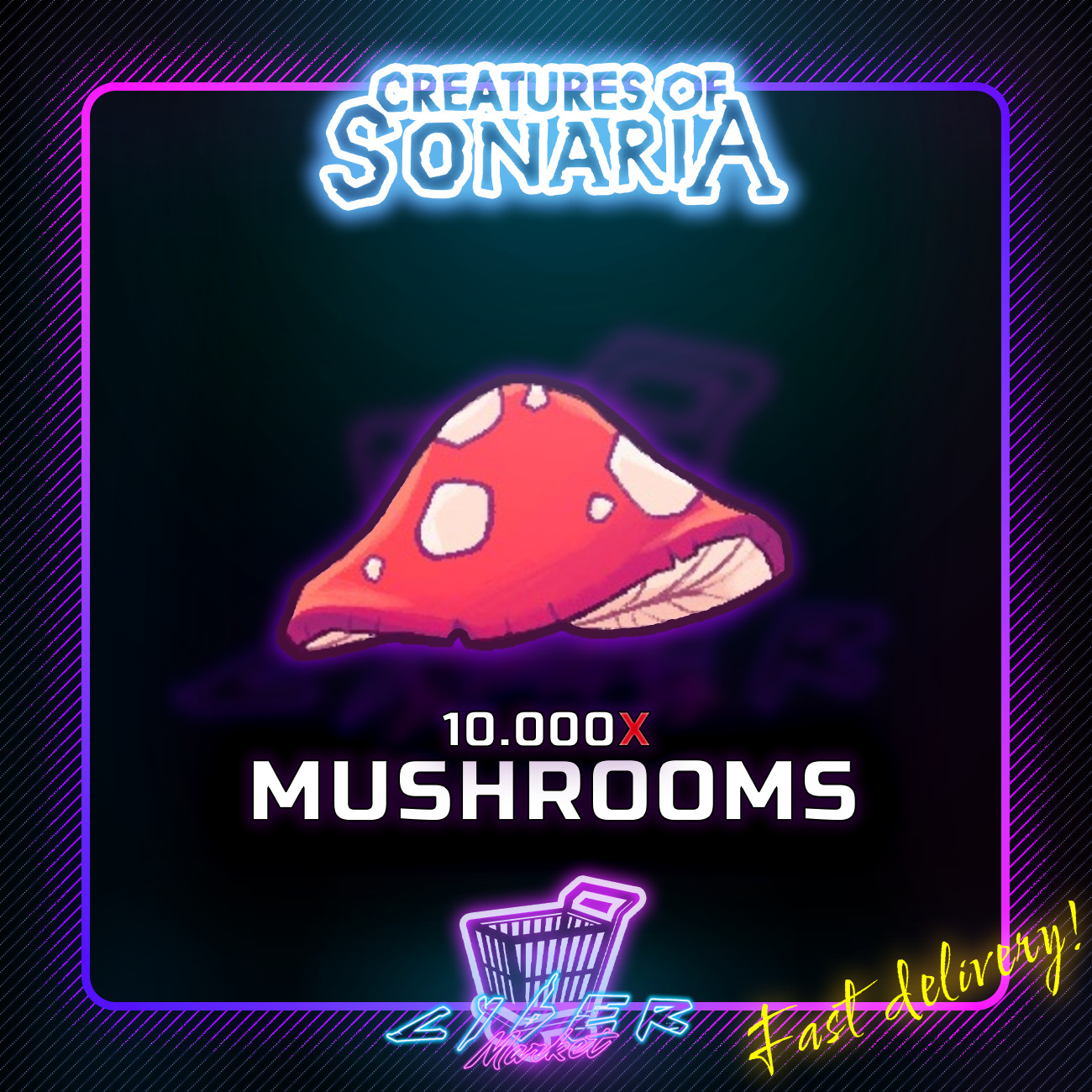 10K-2M Mushrooms | Roblox | COS | Creatures Of Sonaria | Fast and Cheap