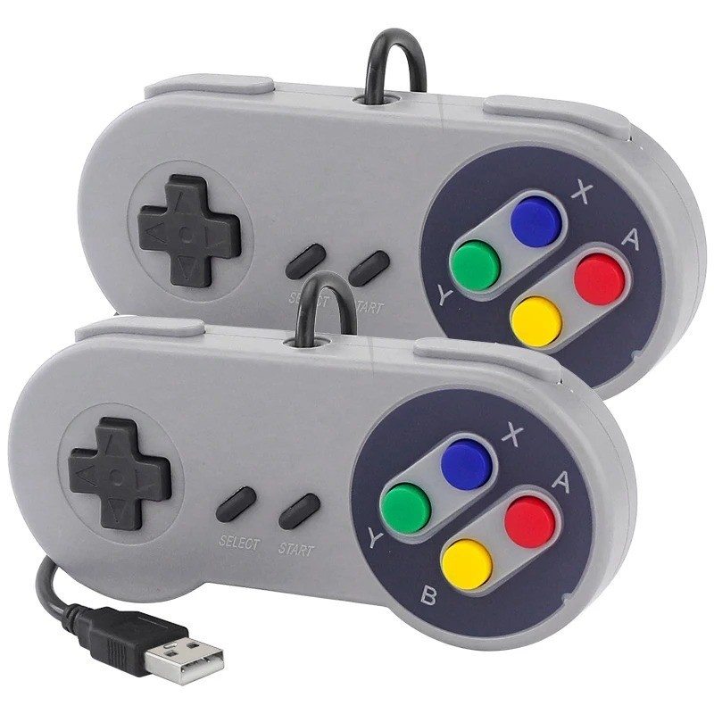 2PCS USB Retro Game Controller Wired Gamepad for PC Raspberry Pi RetroPie – USA