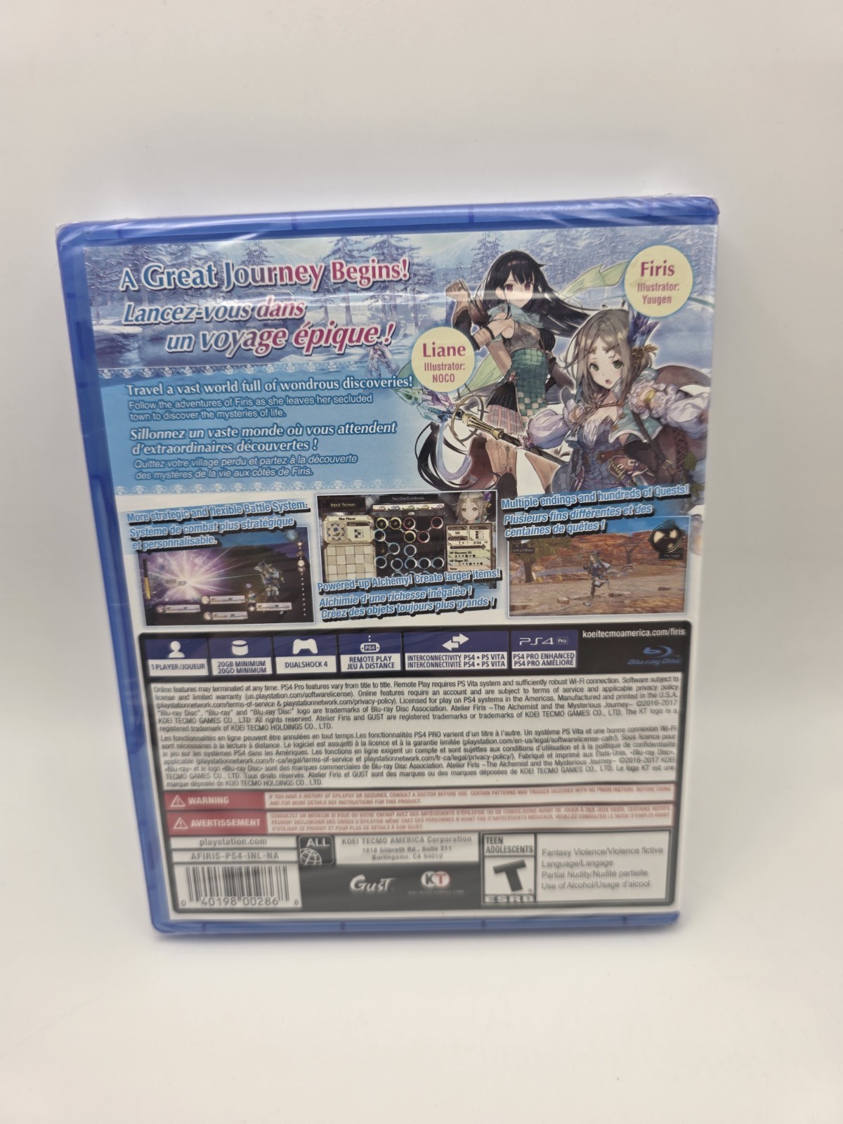 Atelier Sophie 2: the Alchemist of the Mysterious DREAM (Sony PlayStation 4) NEW