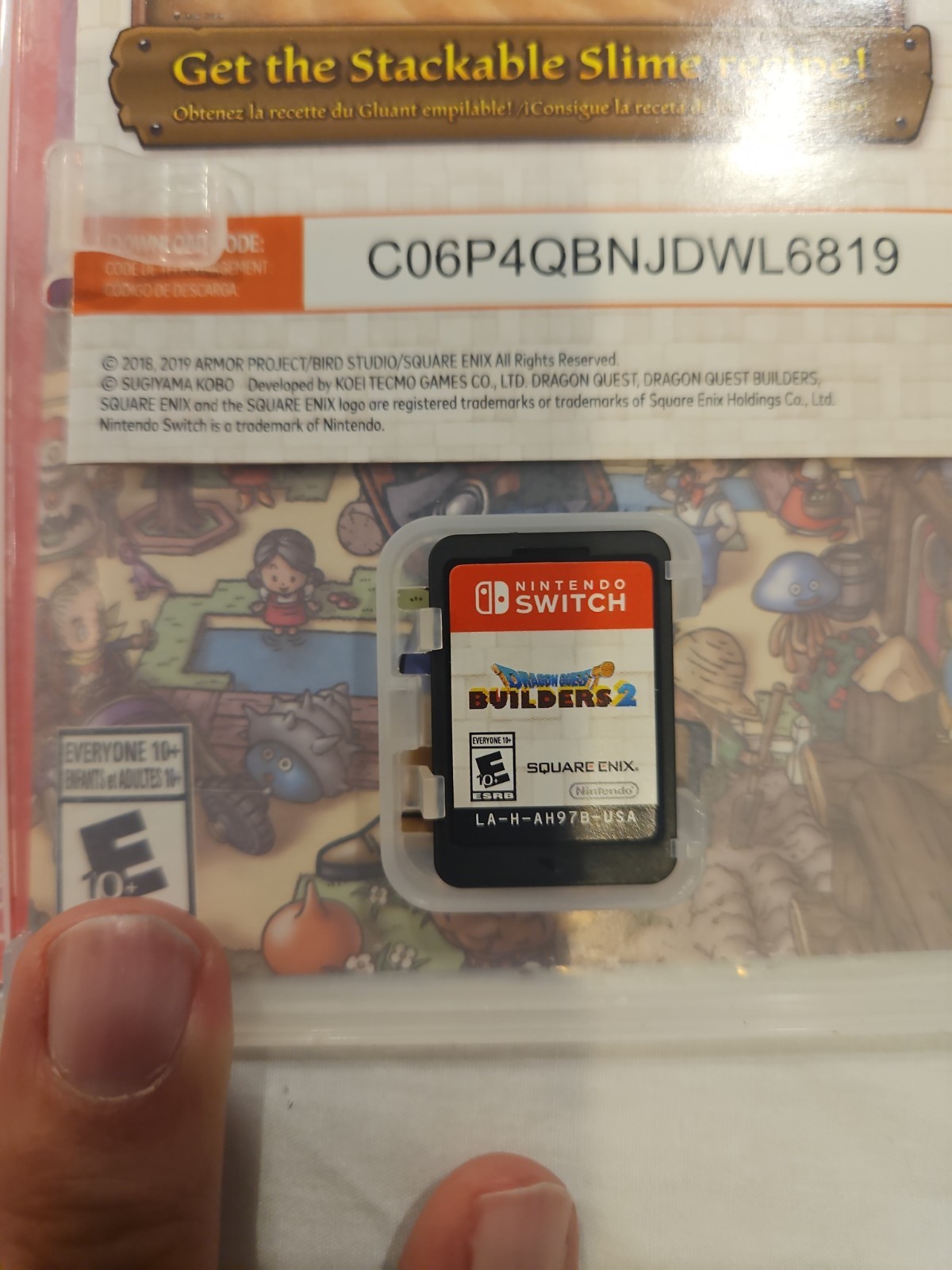 Dragon Quest Builders 2 (Nintendo Switch) No Manual