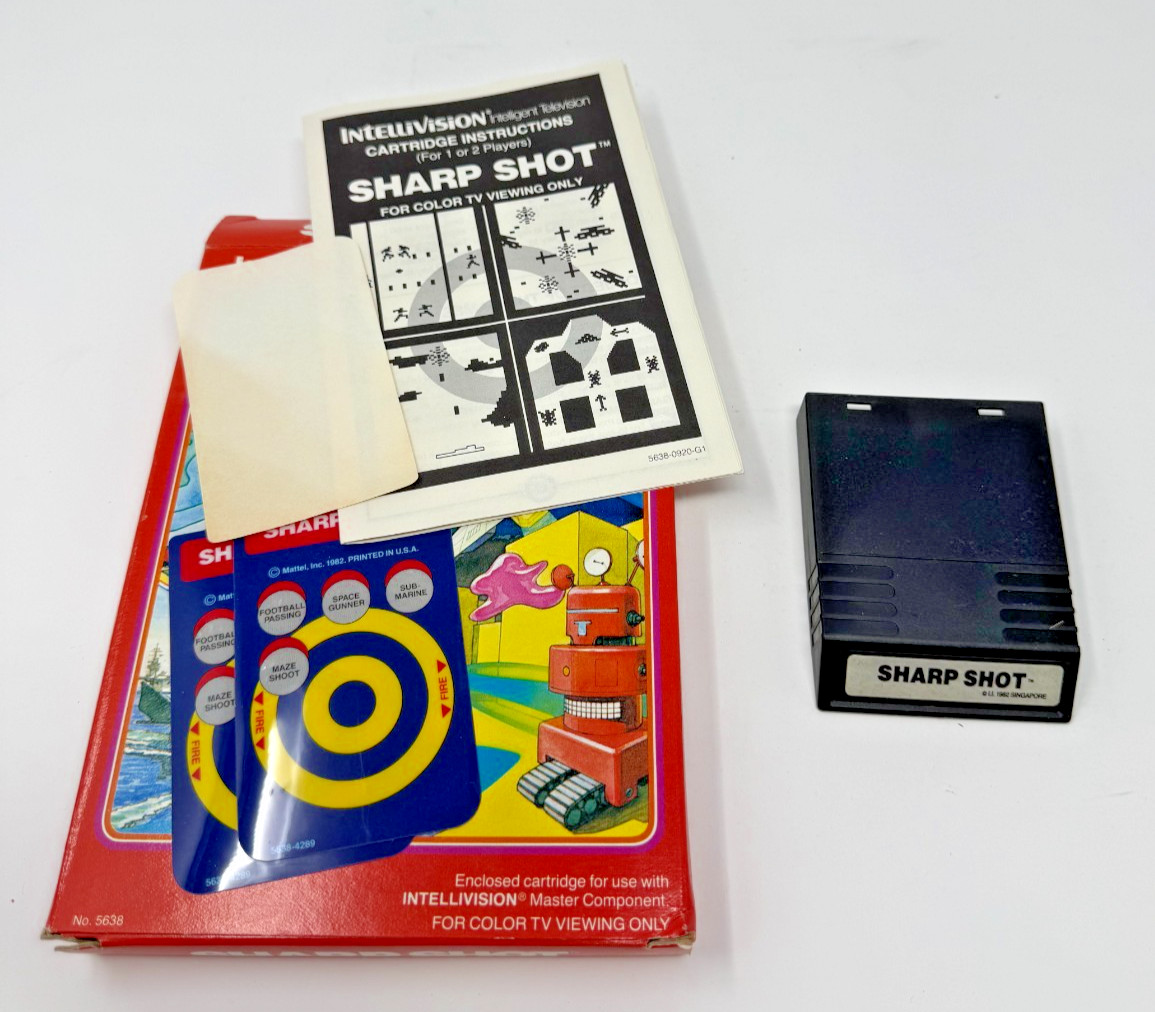 Sharp Shot (Intellivision, 1982) CIB Complete